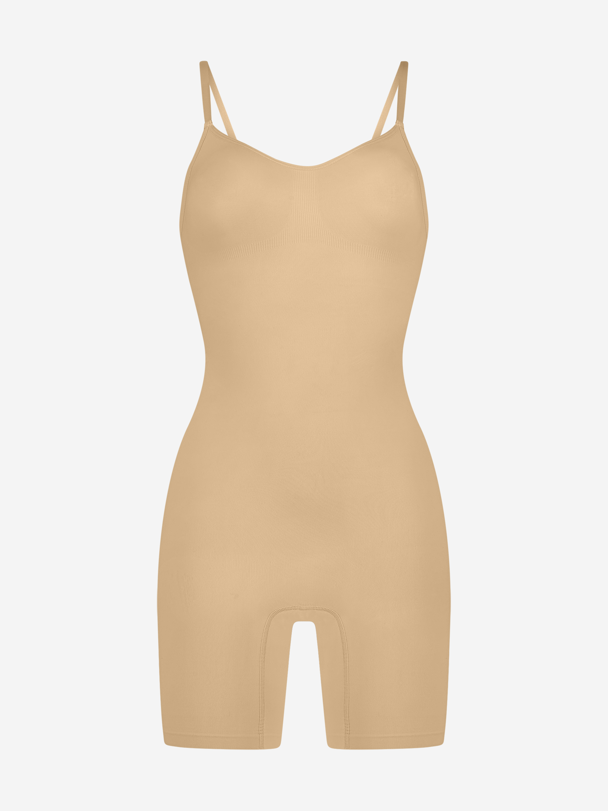 Shaping bodysuit with adjustable shoulder straps