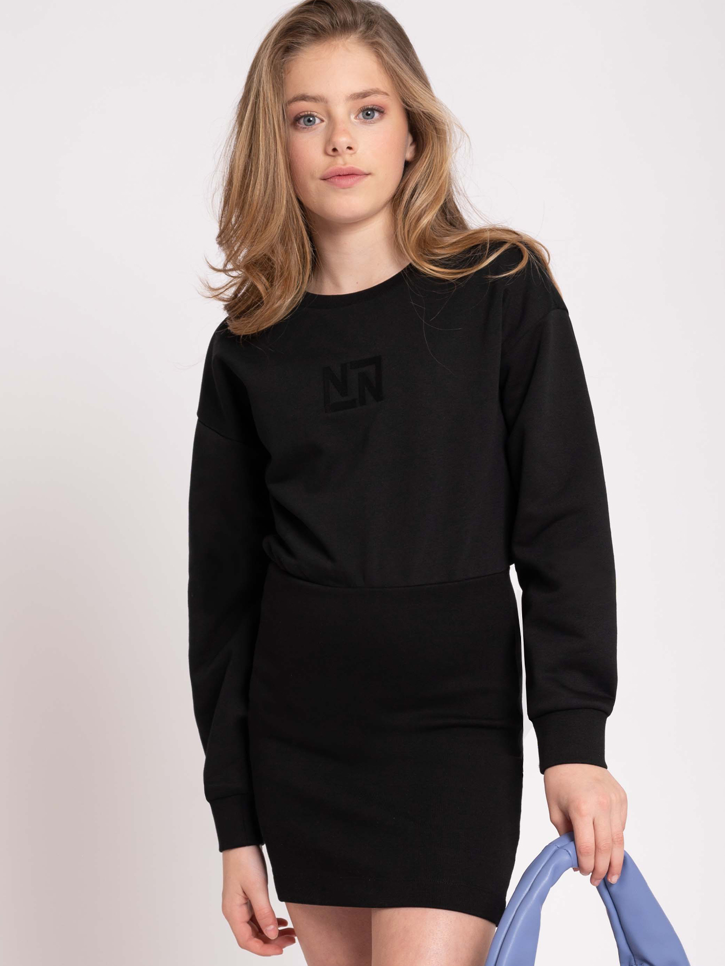 Fancy LS Sweatdress