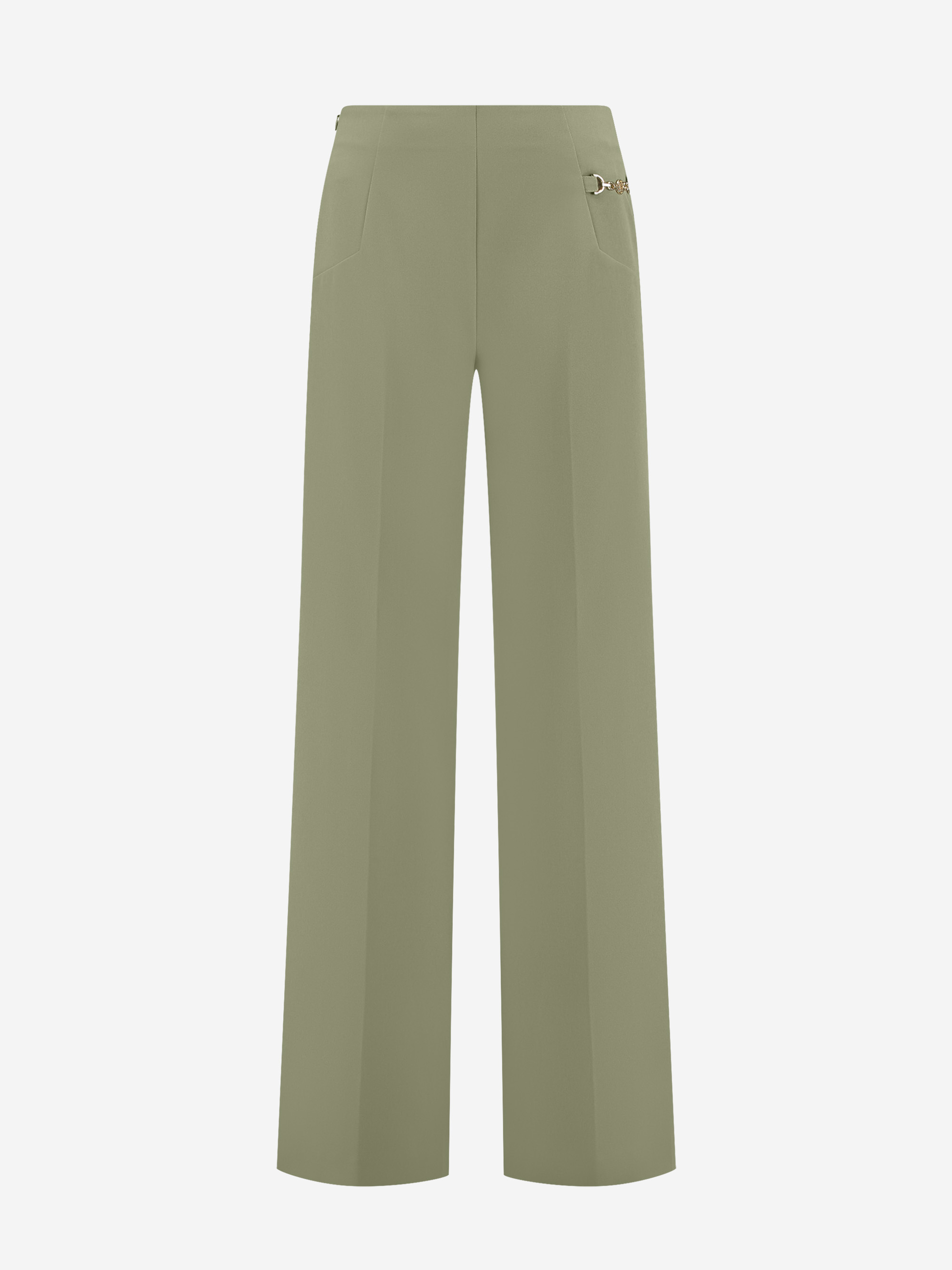 Wide leg broek