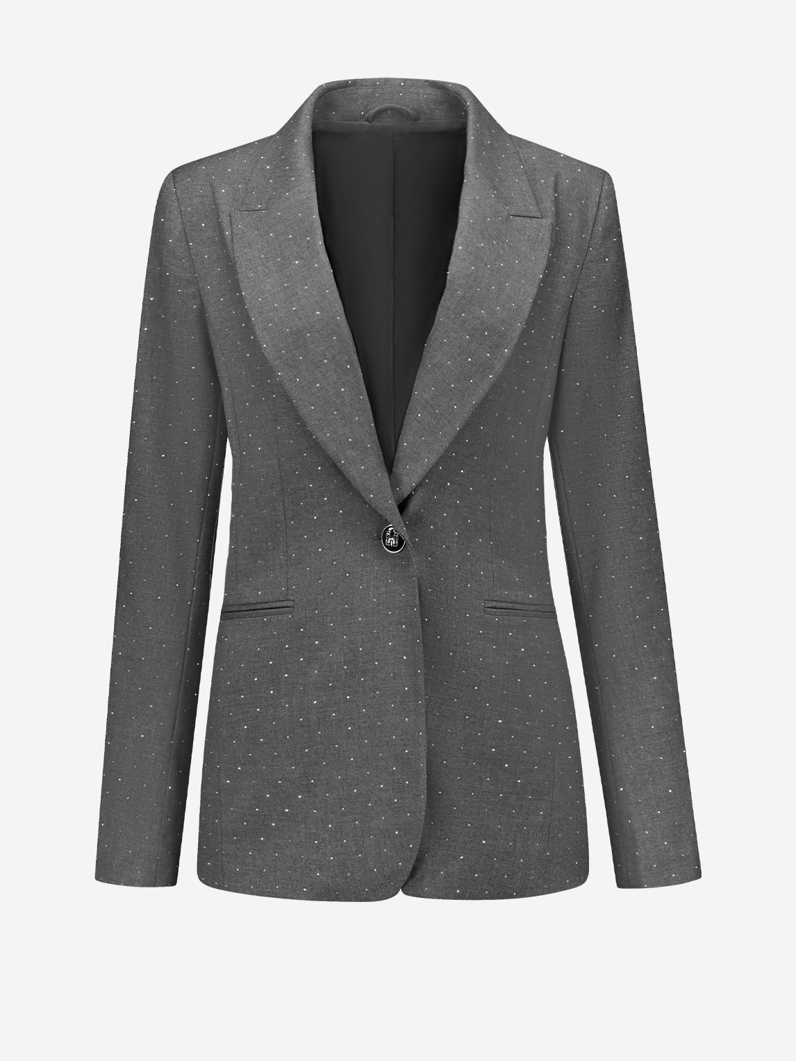 Blazer with glitters 