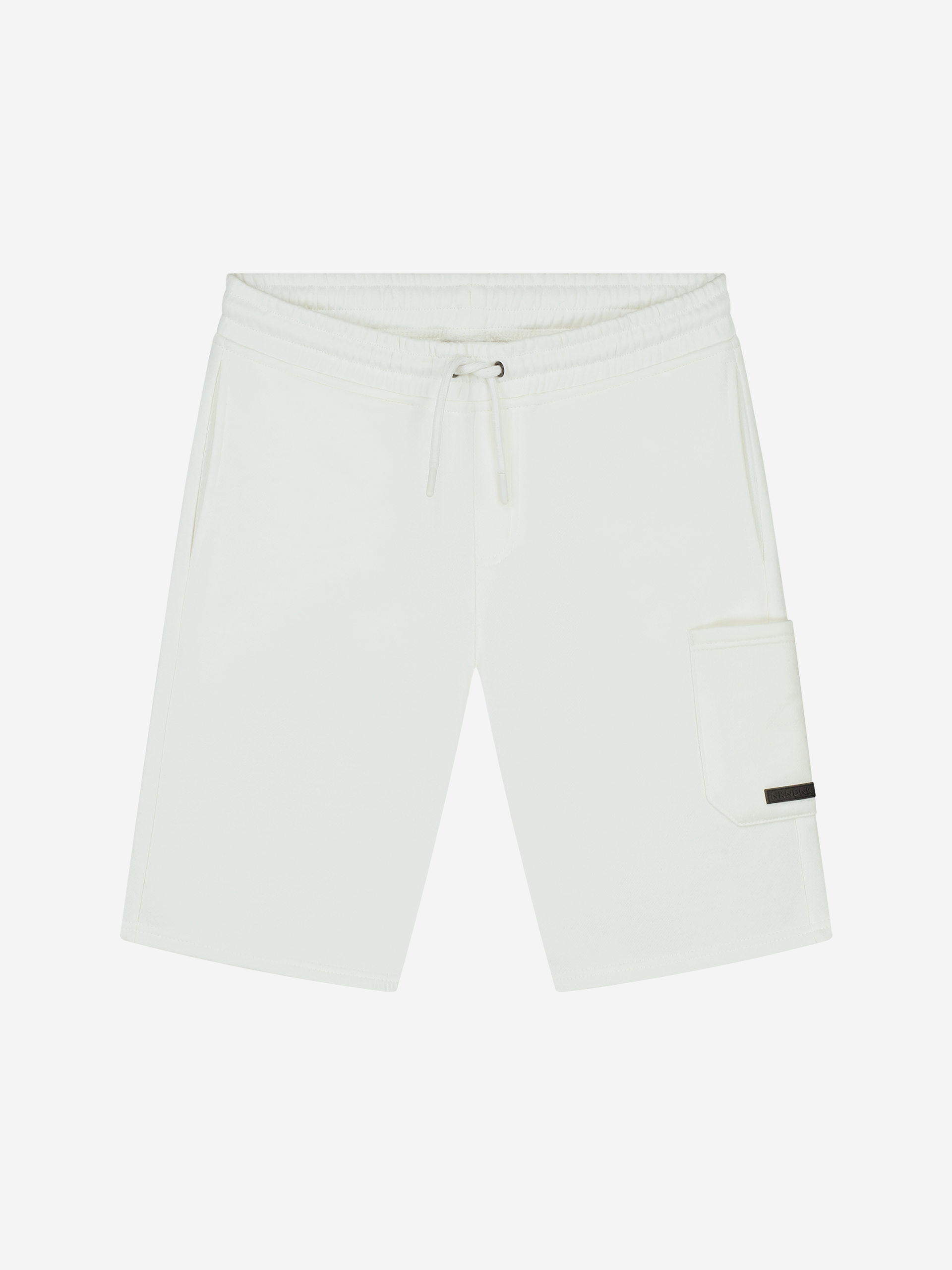 Mid rise shorts with cord