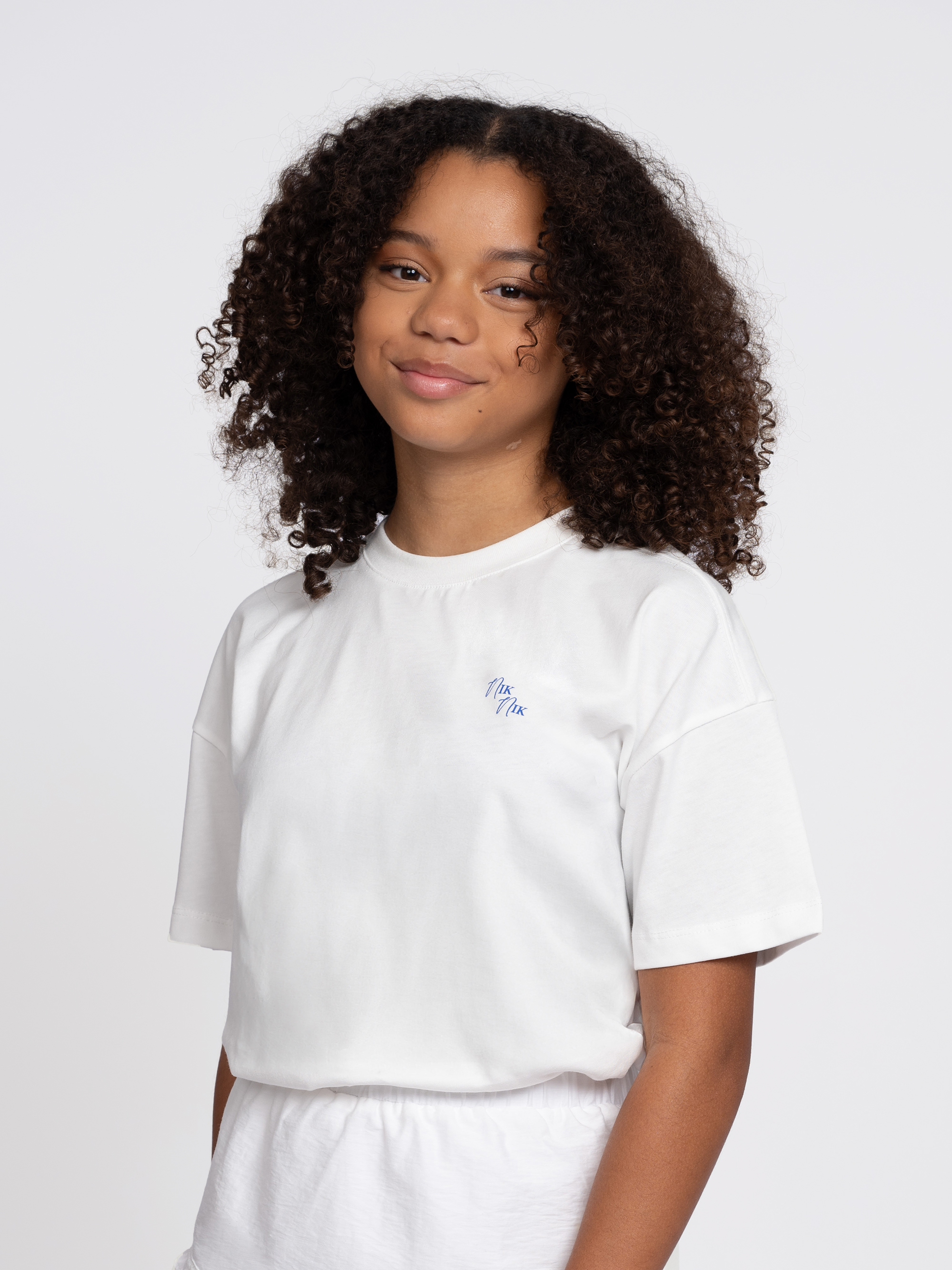 T-shirt met grafische opdruk op rug