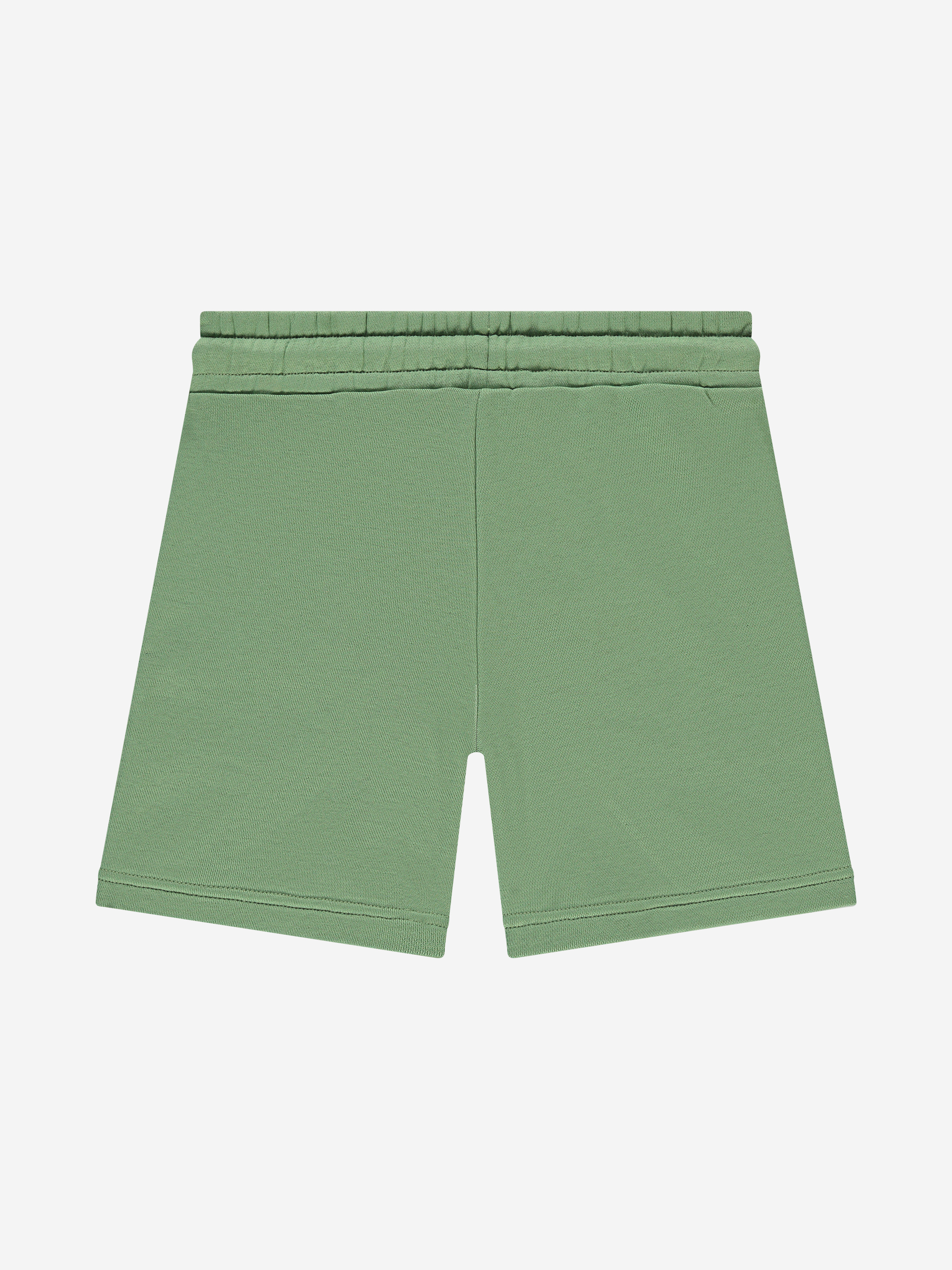 Sweatshort met logo patch
