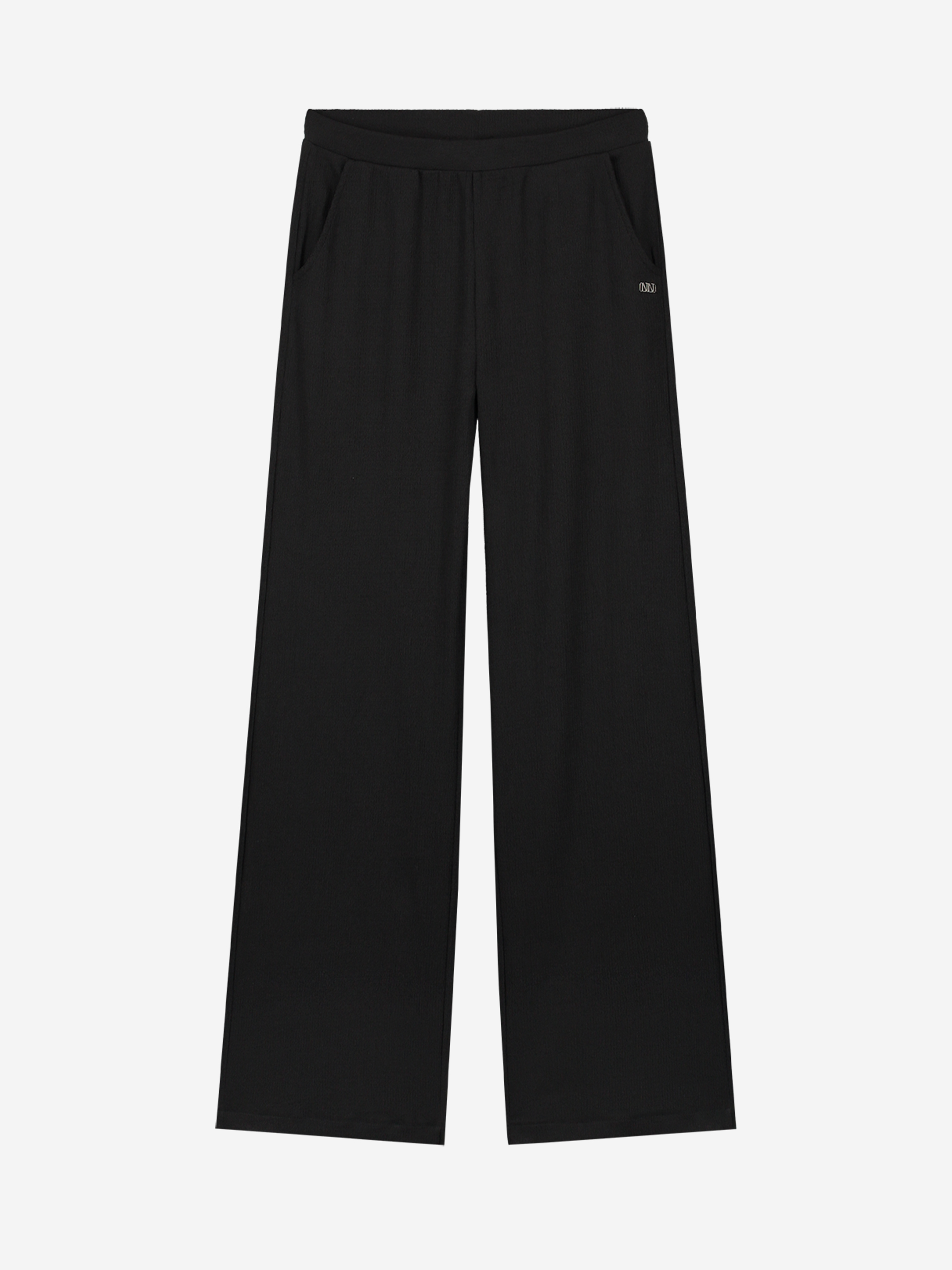 Regular pants with mid rise 