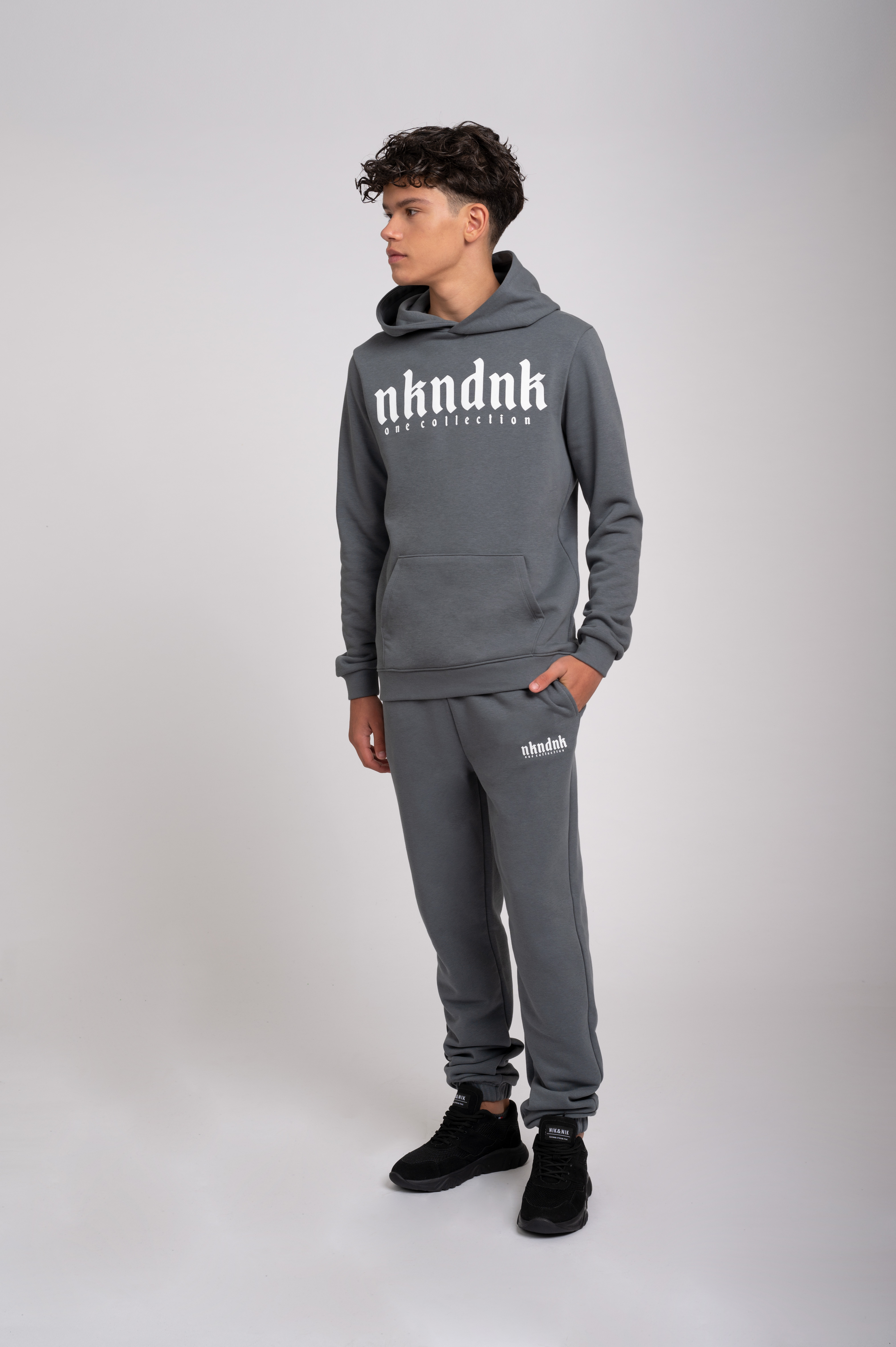  Sweatpants met middelhoge taille en koordje