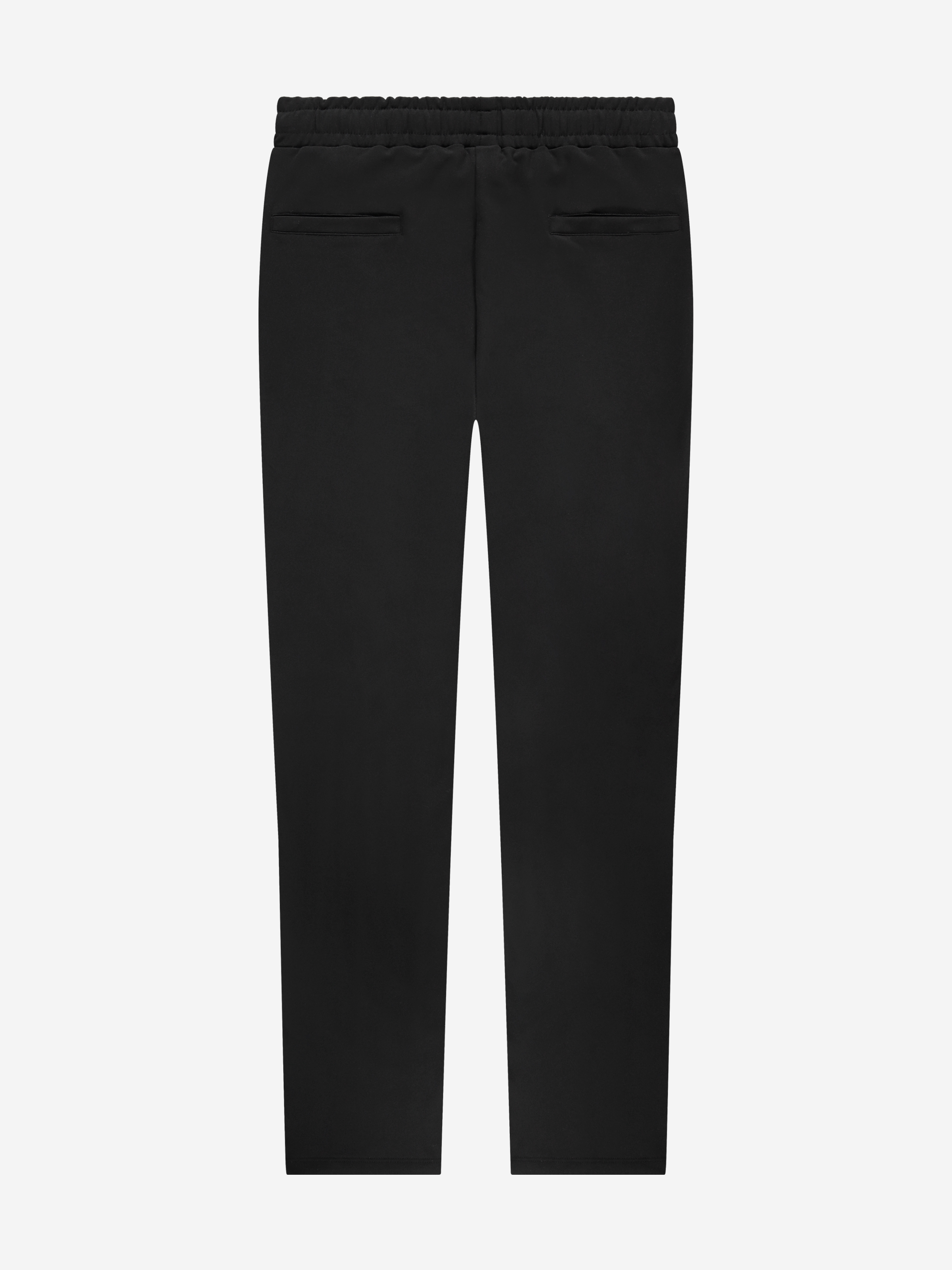 Broek met elastische tailleband en koord