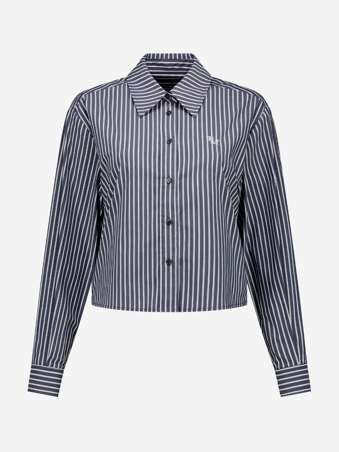 Blouse met logo patroon