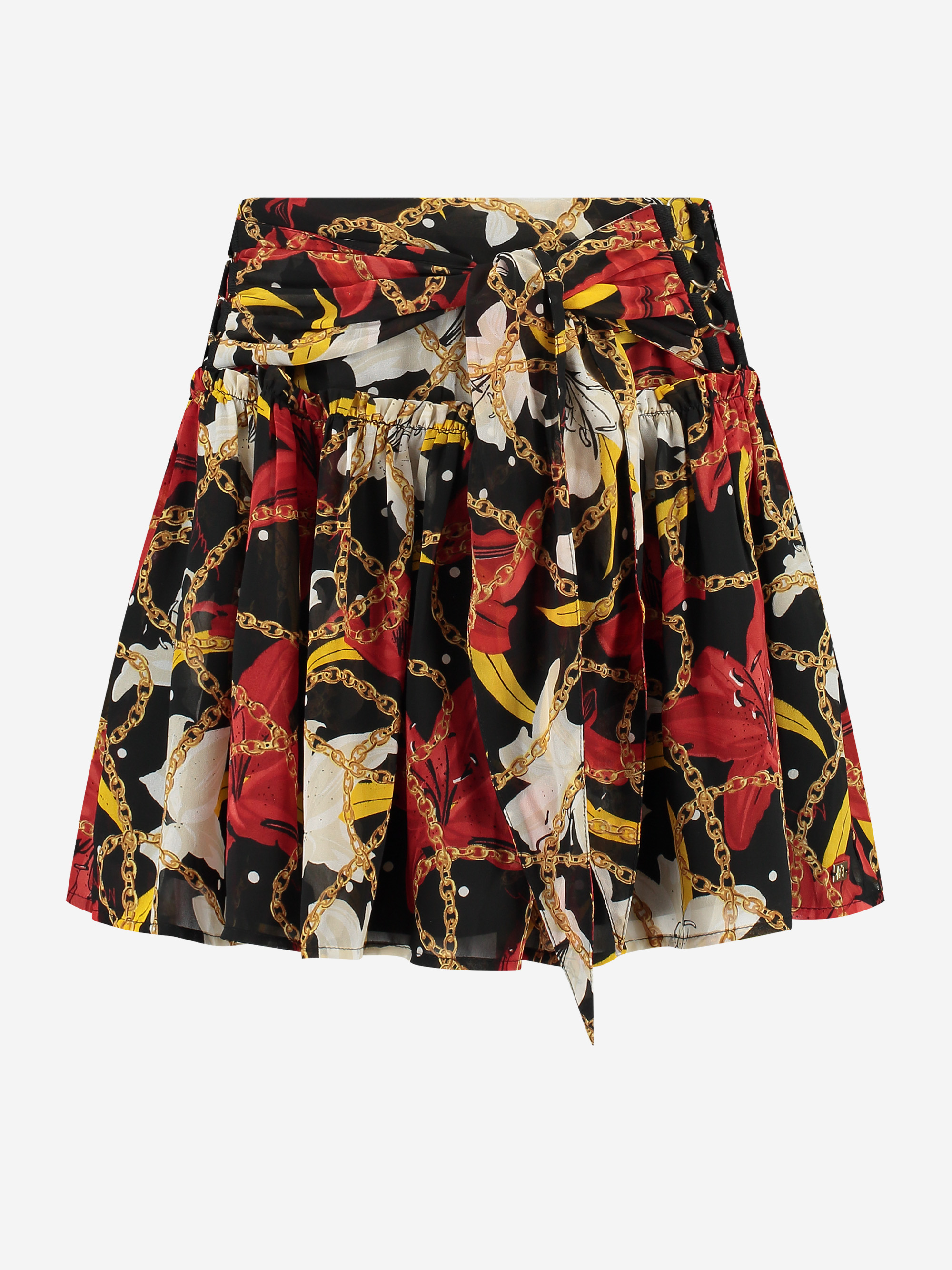 Skirt with graphic print
