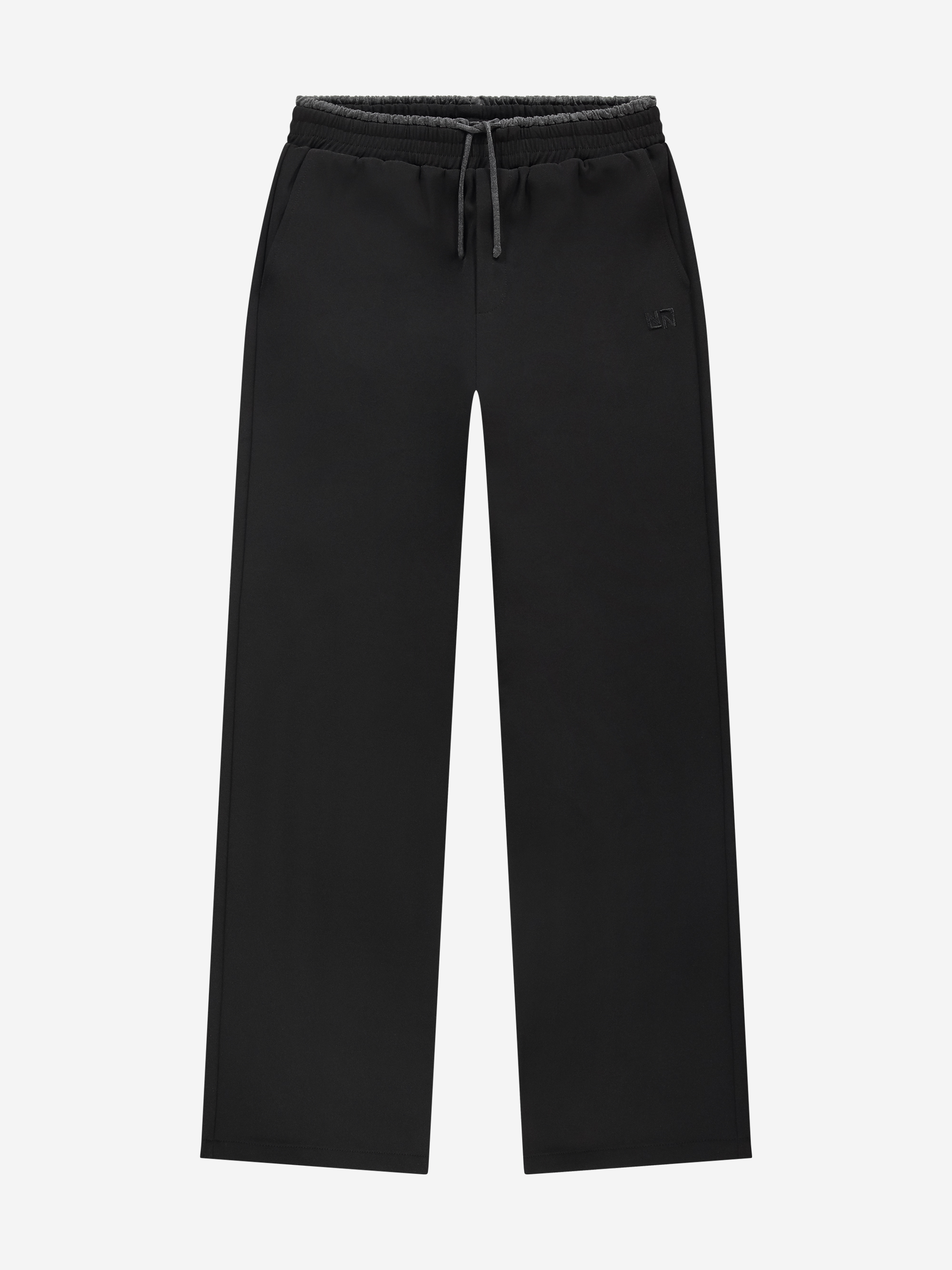 Broek met dubbele tailleband en trekkoord