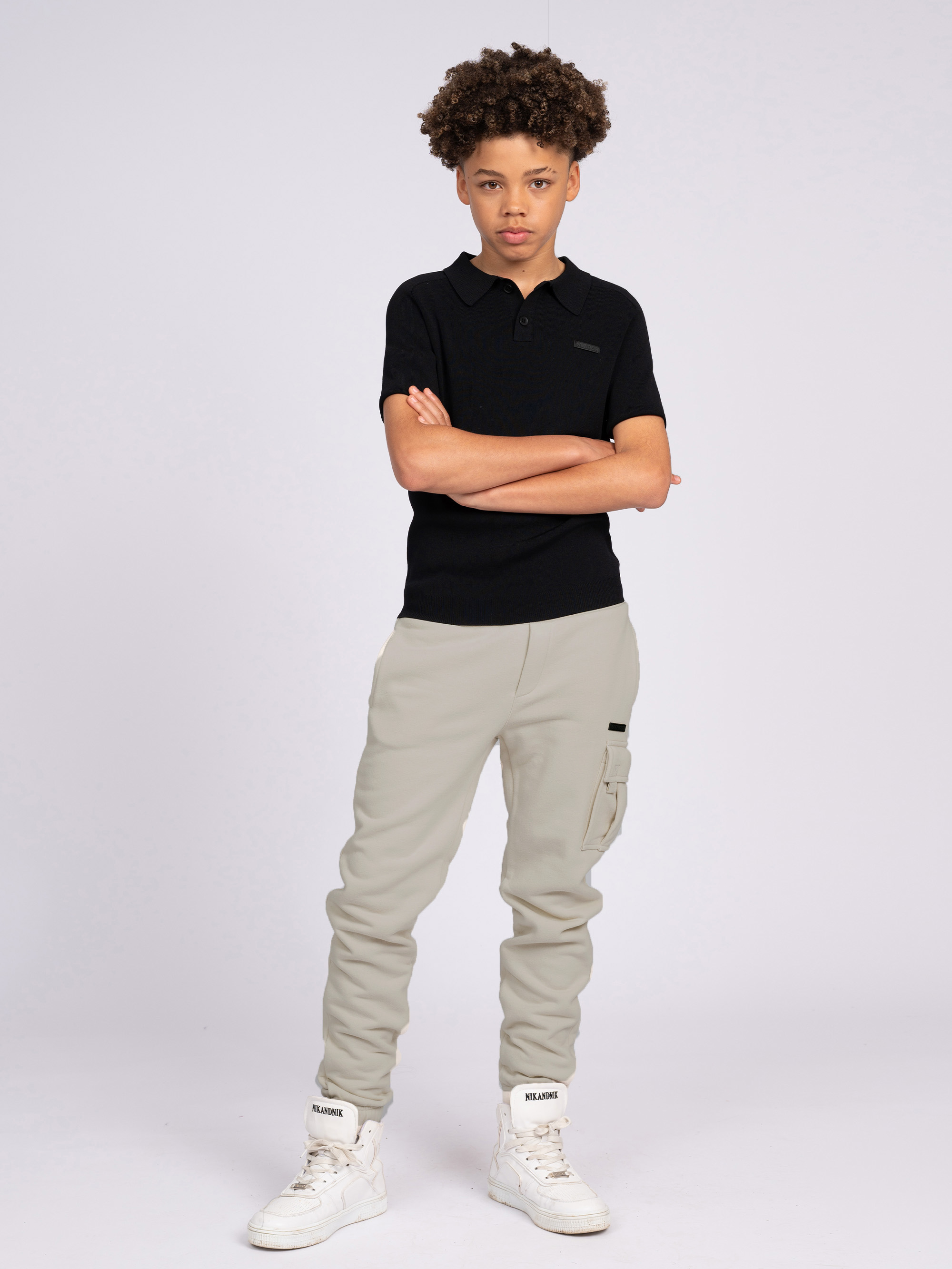 Losvallende joggingbroek met elastische tailleband