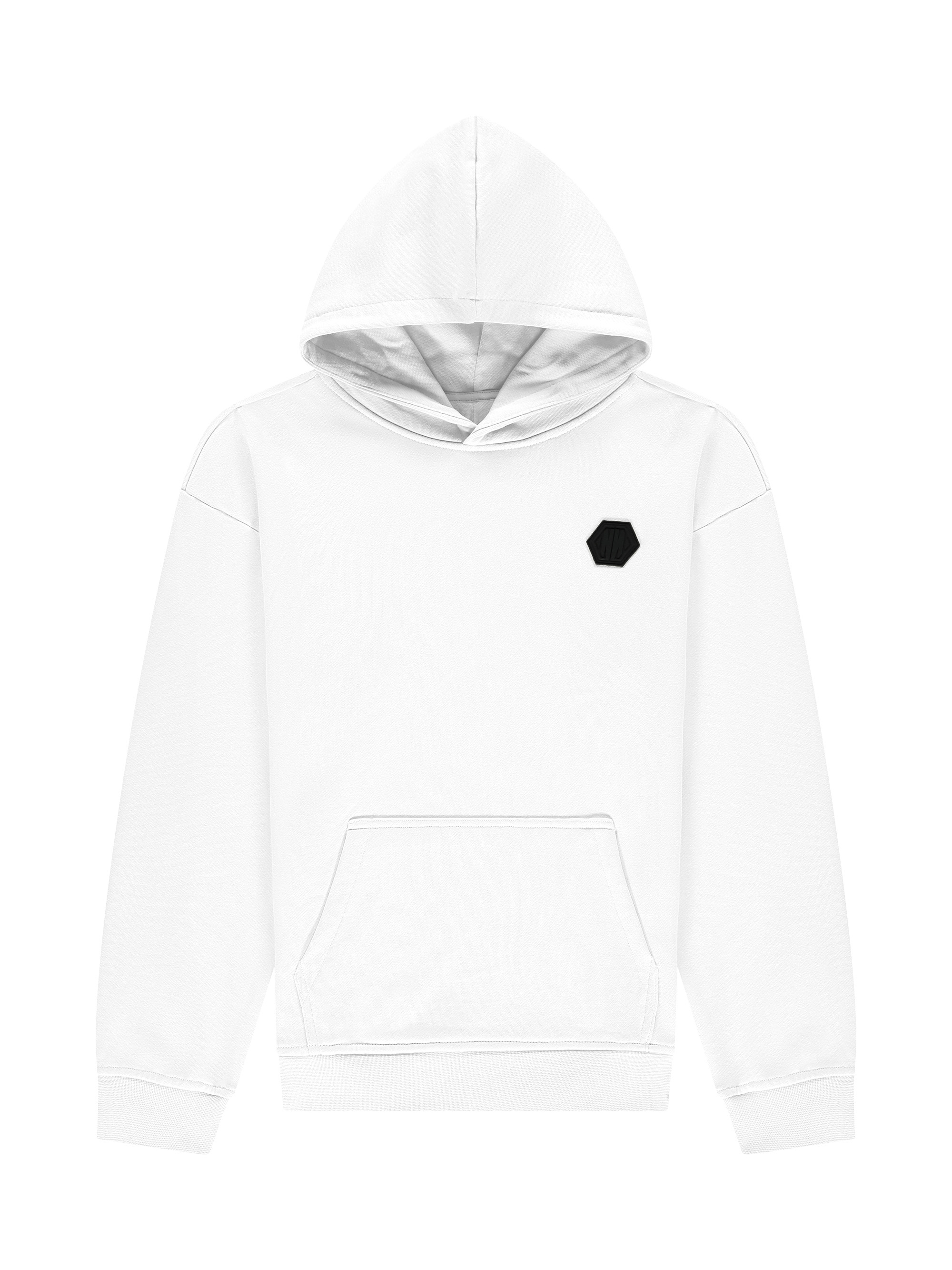 Losvallende hoodie met N&N patch