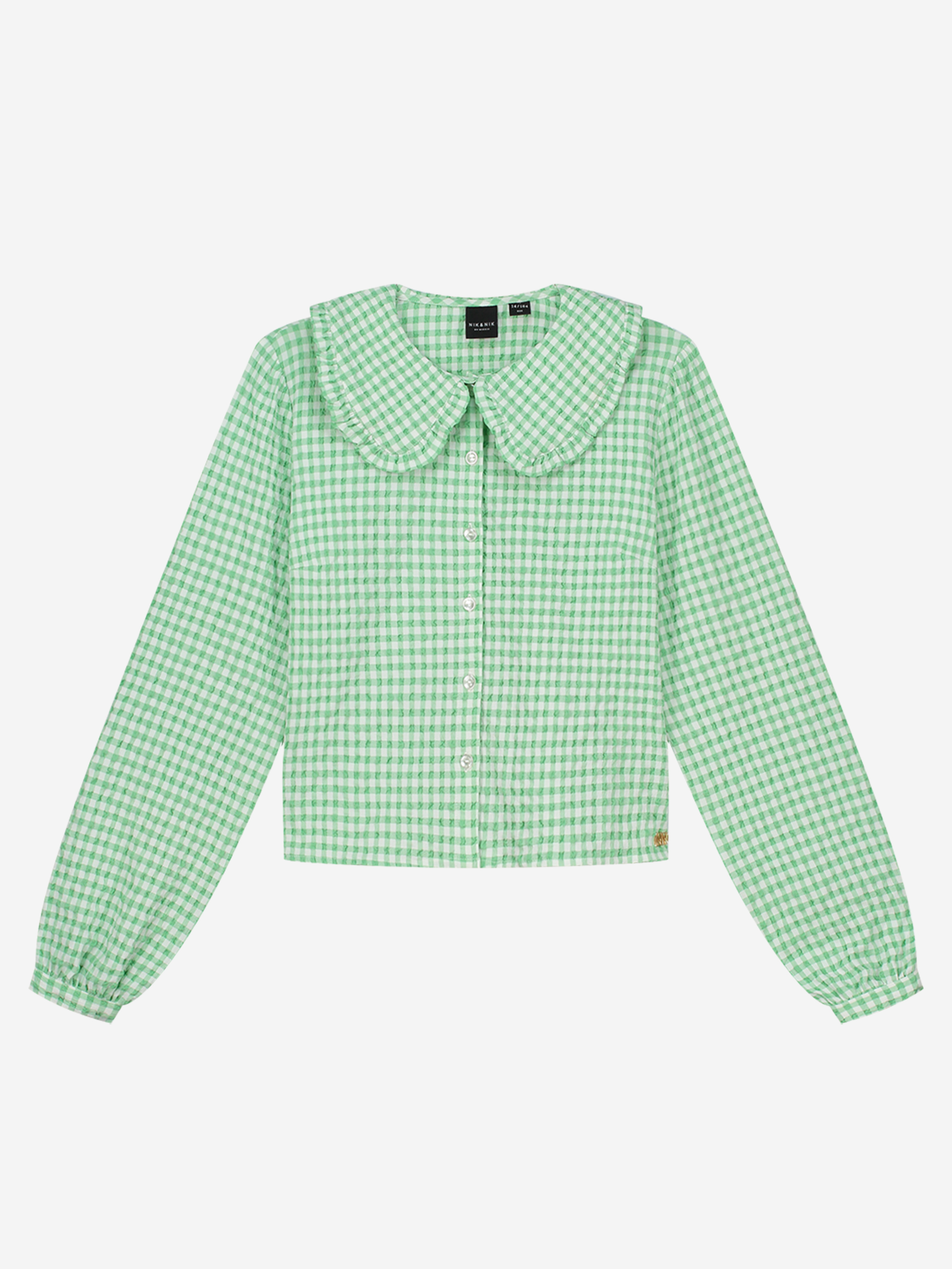 Checkered blouse