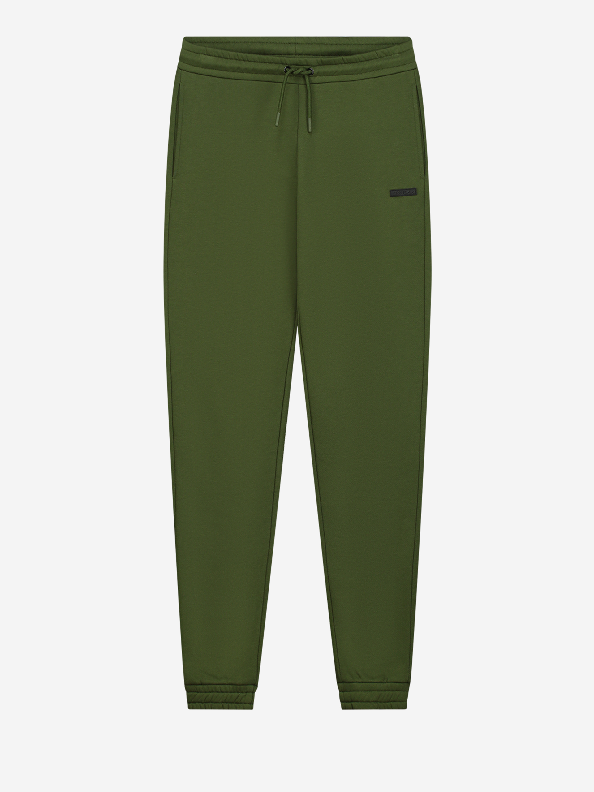 Sweatpants with mid rise and cord