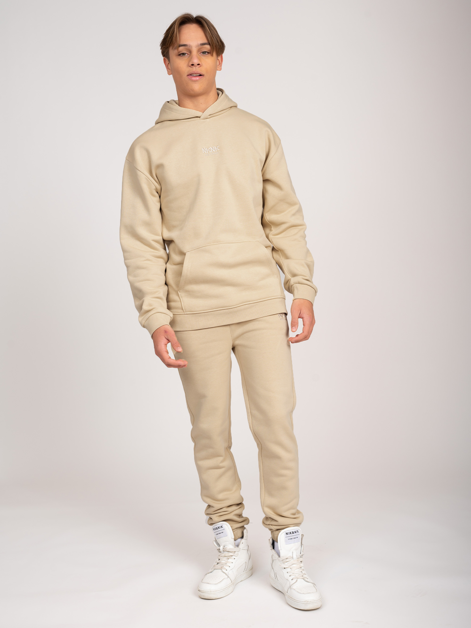 Mid rise sweatpants met logo
