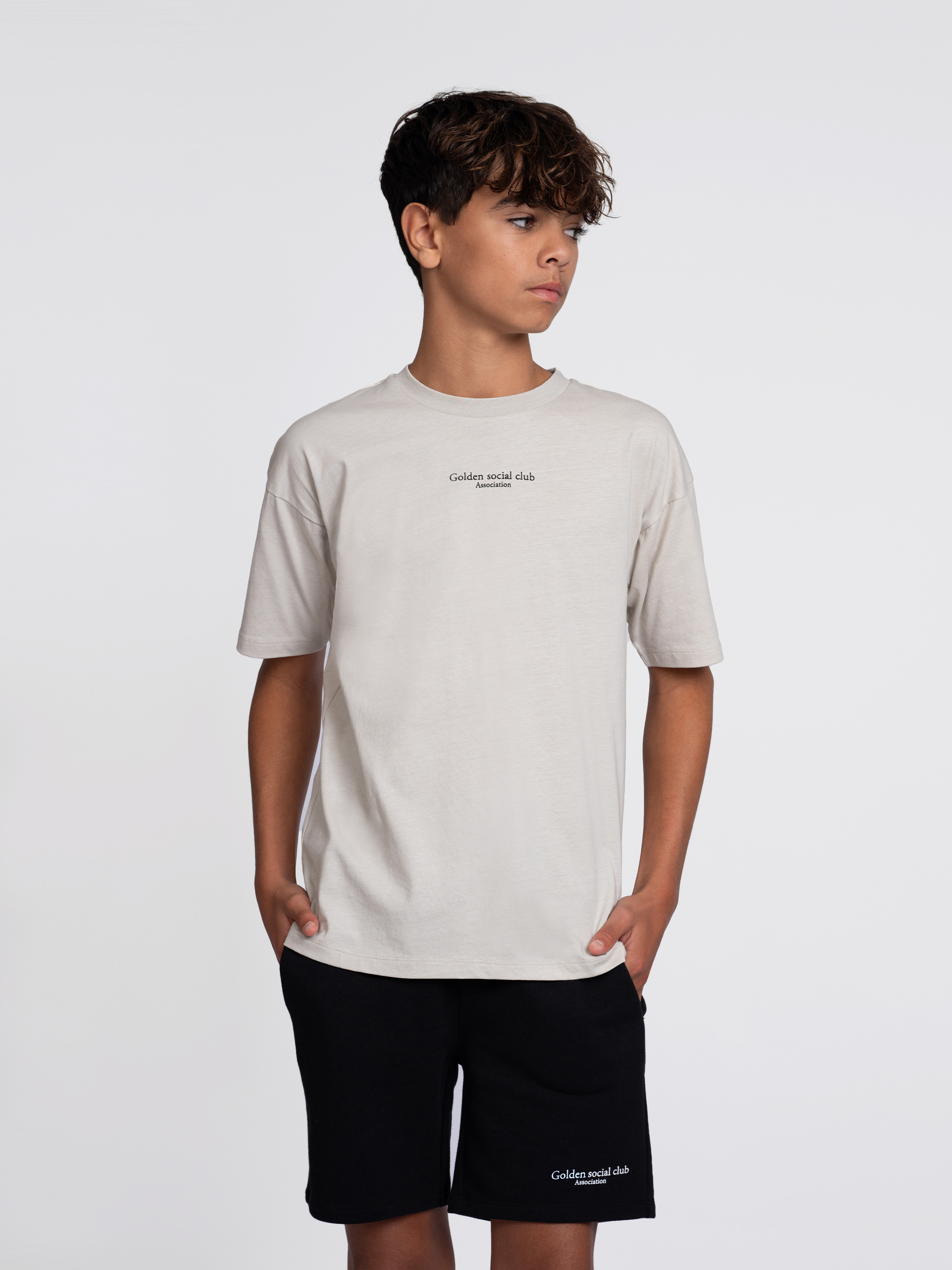 Sweatshort met elastische tailleband