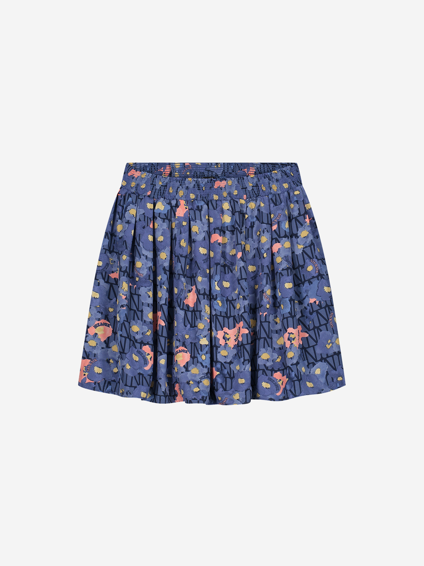 Poly skirt with pockets