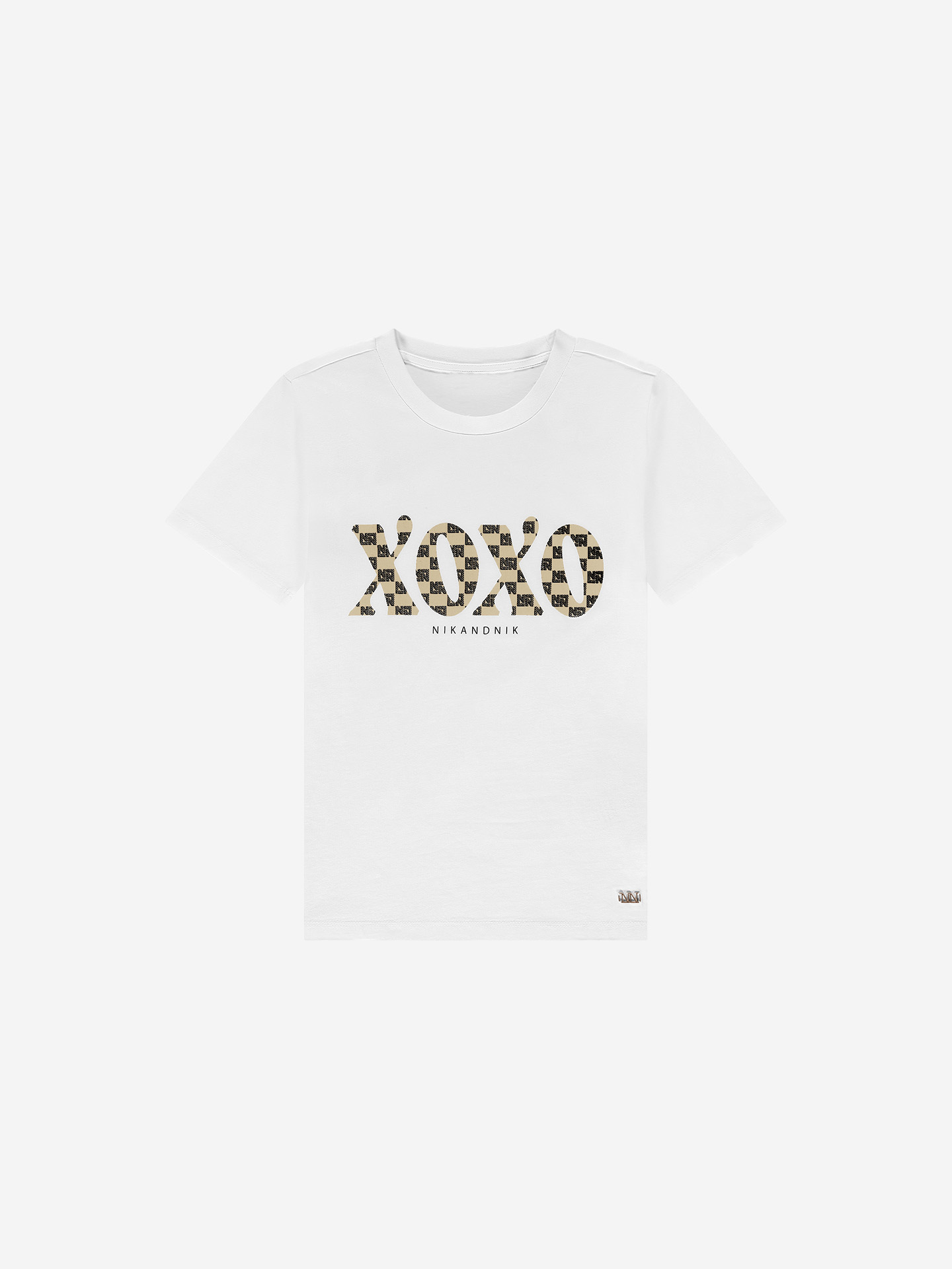T-shirt met grafische logo opdruk
