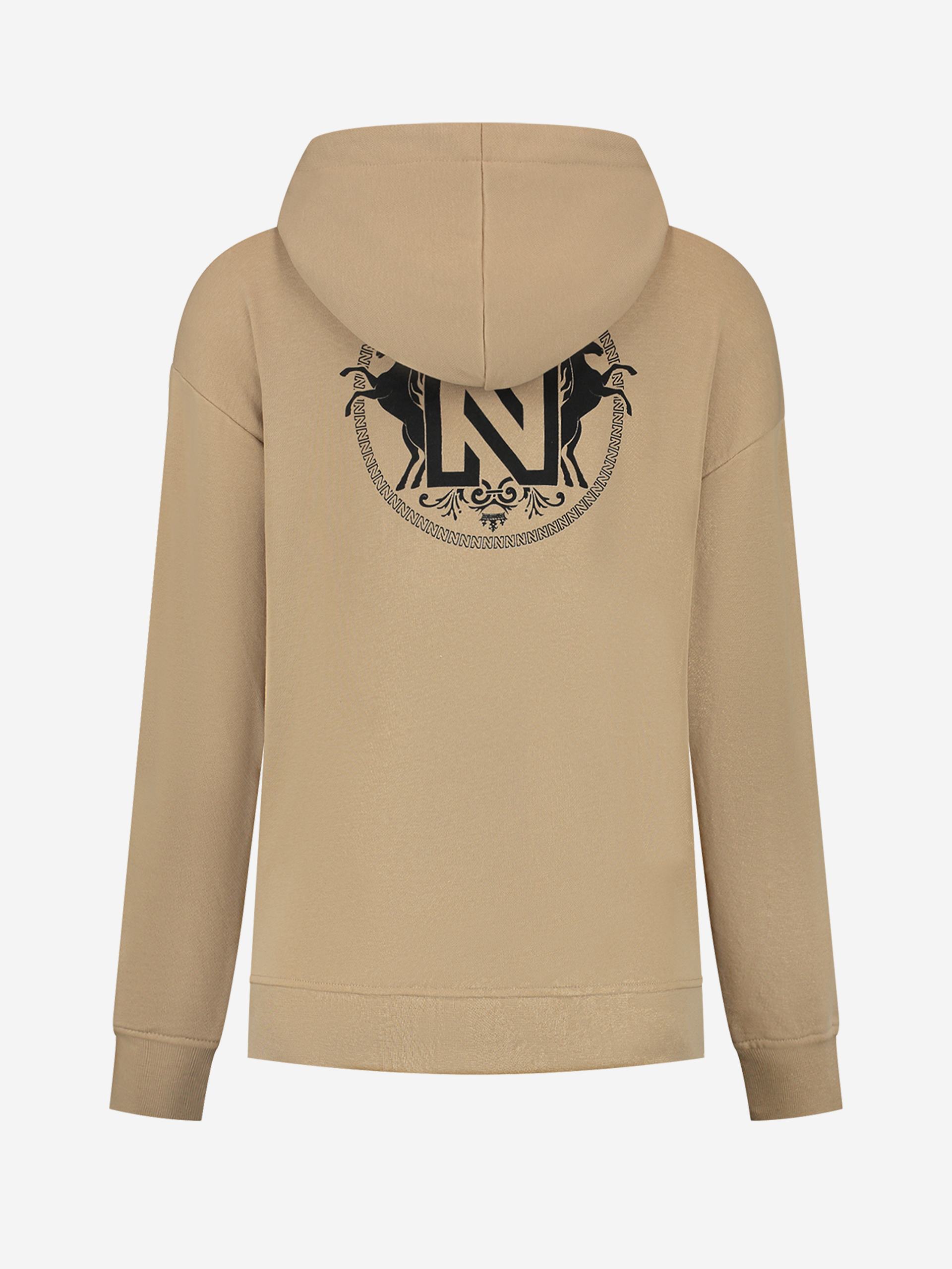 Horse Logo Zip Hoodie