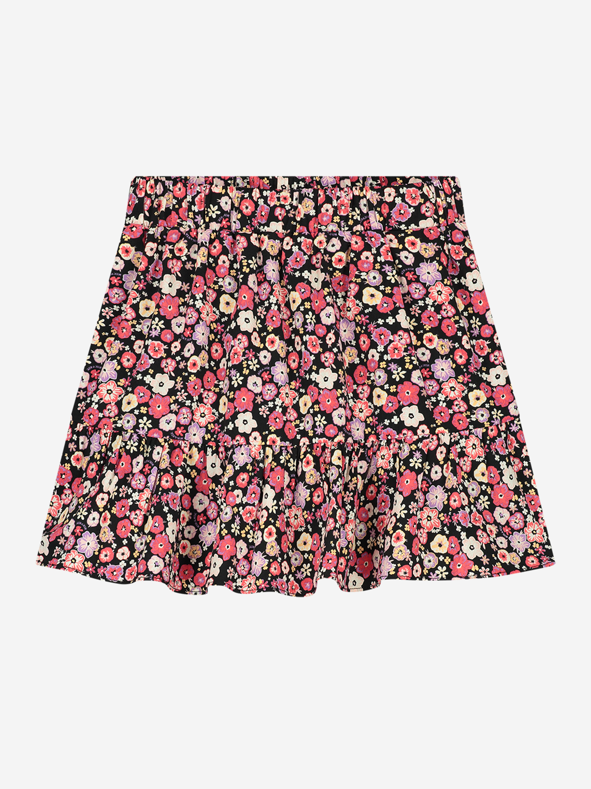 print A-line skirt 