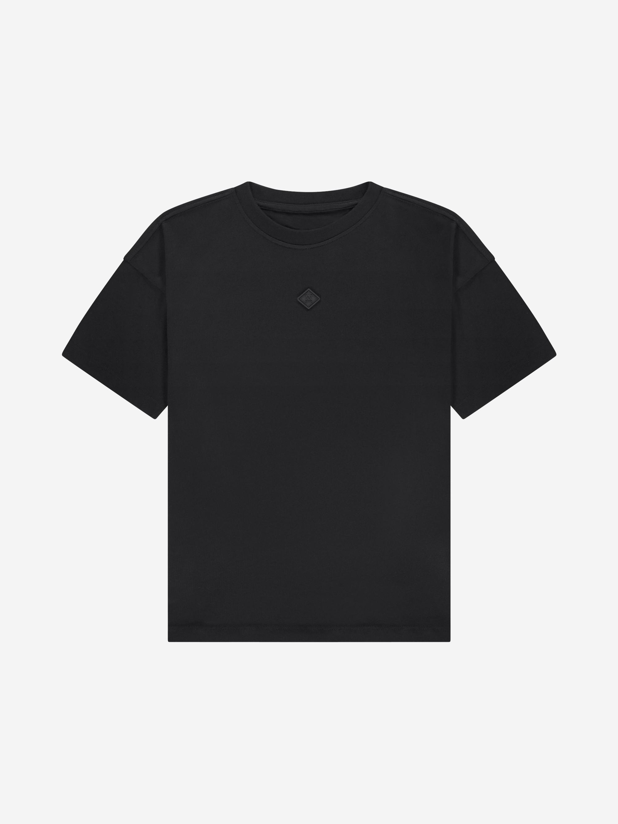 T-shirt met grafische tekst op achterkant