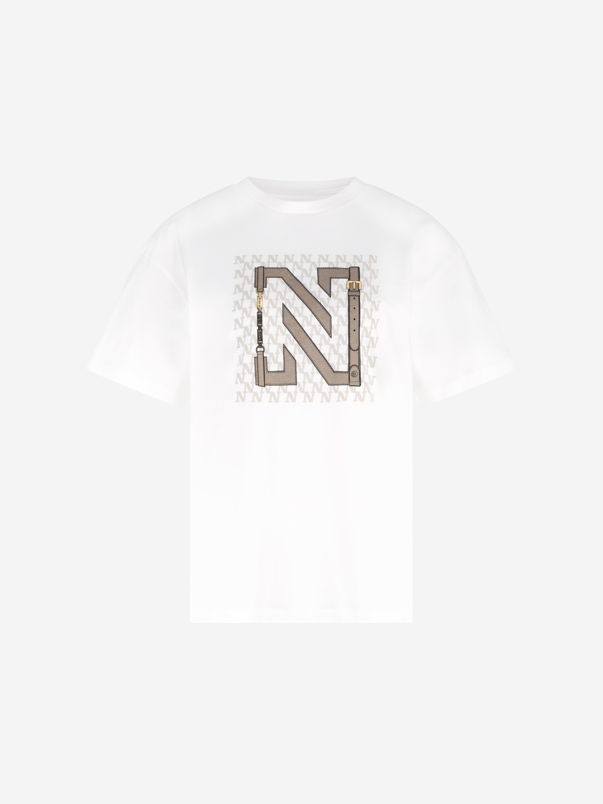 T-shirt with NIKKIE logo print