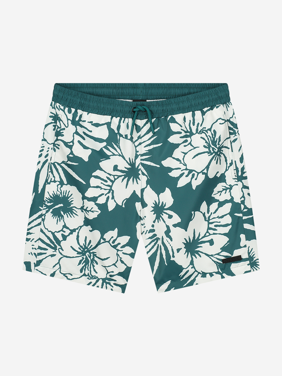 Mid rise swimshort with cord