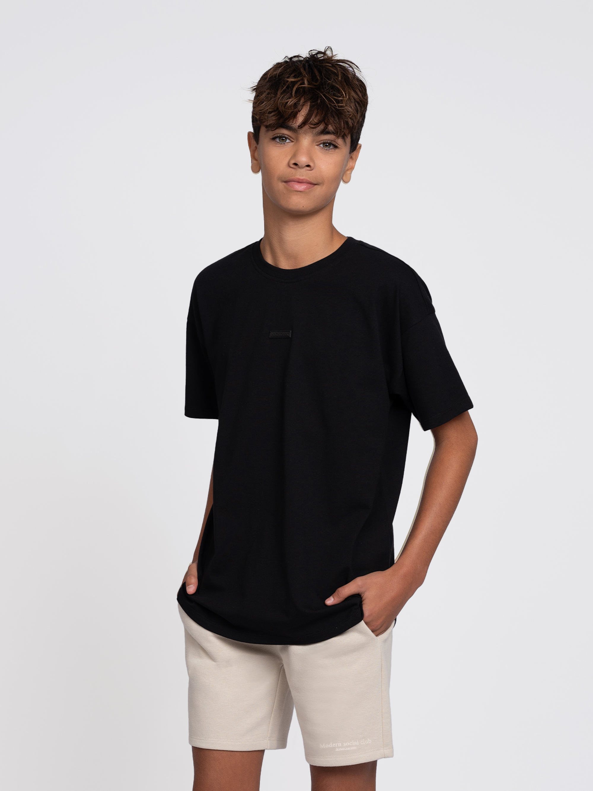 Sweatshort met elastische tailleband
