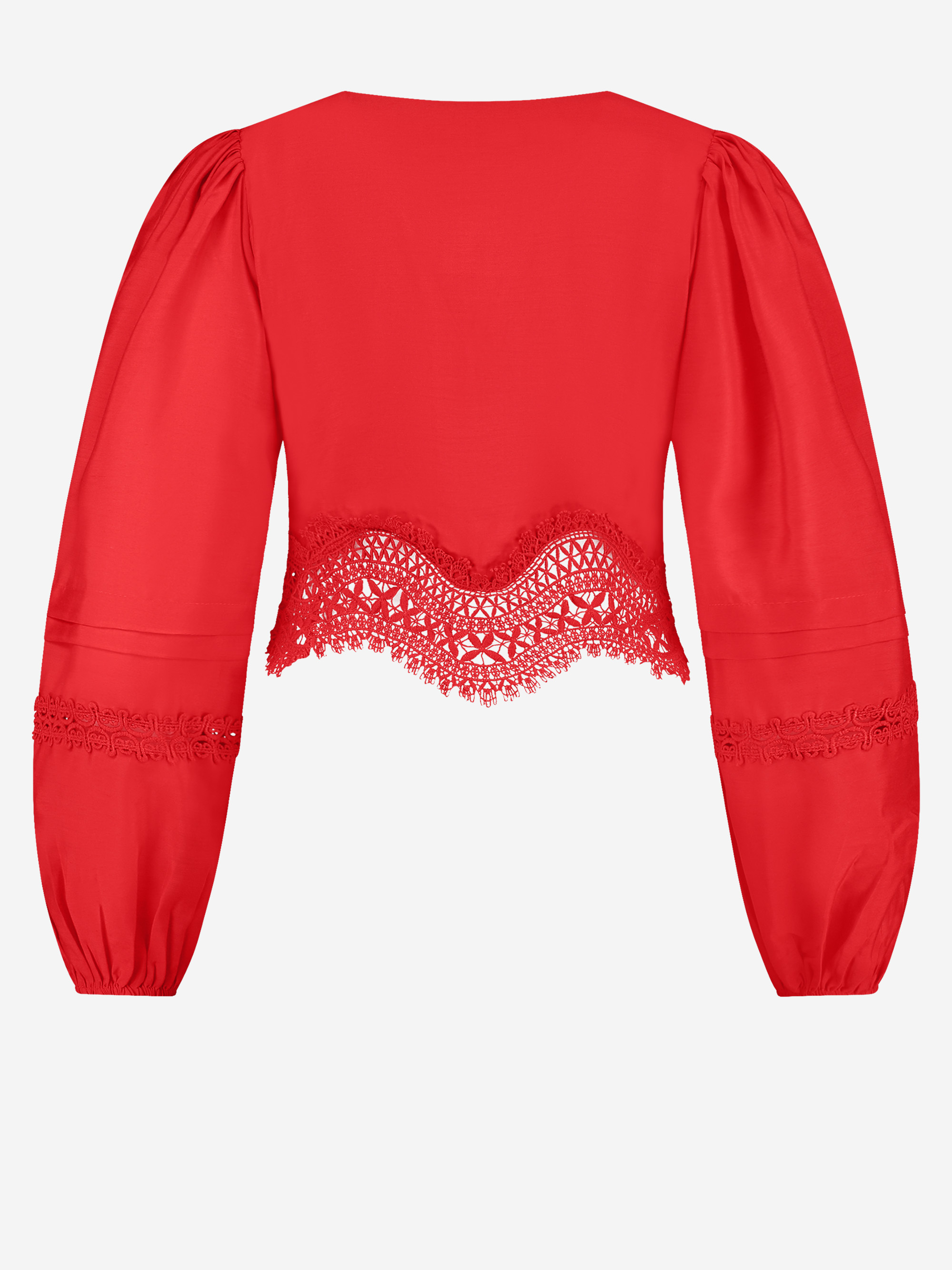 Top with embroidery