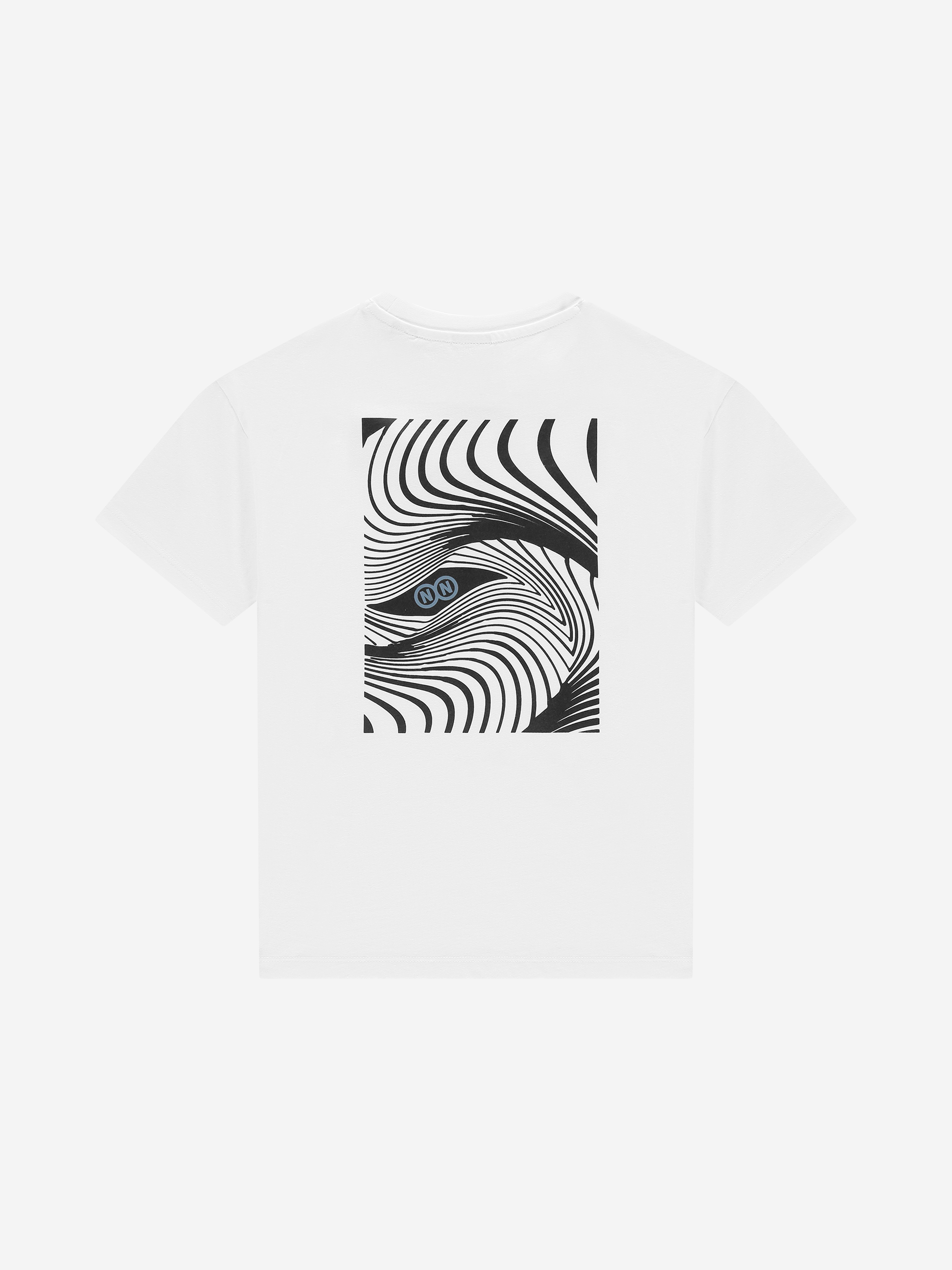 T-shirt met logo en grafische print