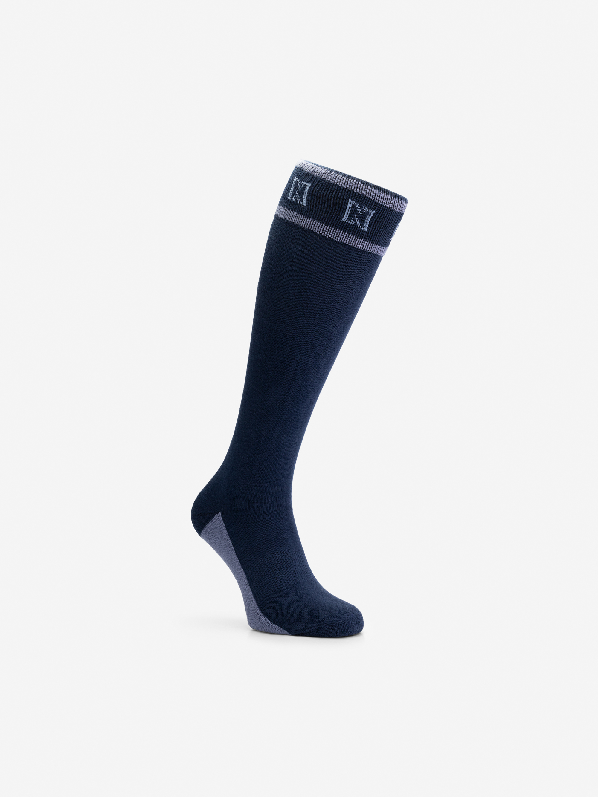 Riding socks with N logo 