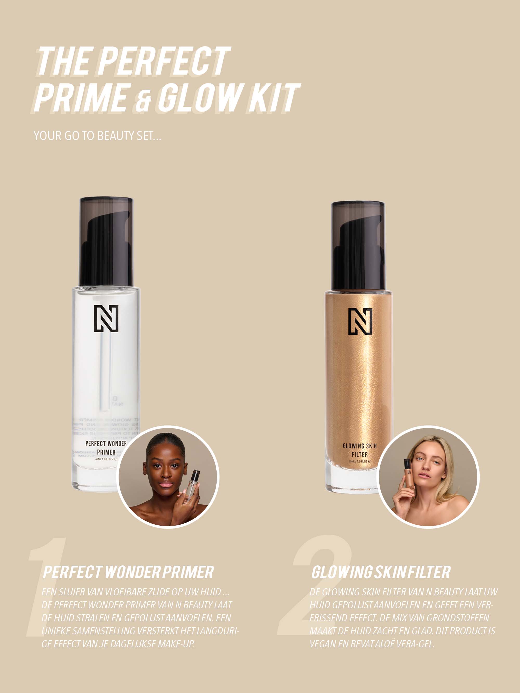 The Perfect Prime & Glow Kit The Perfect Prime & Glow Kit