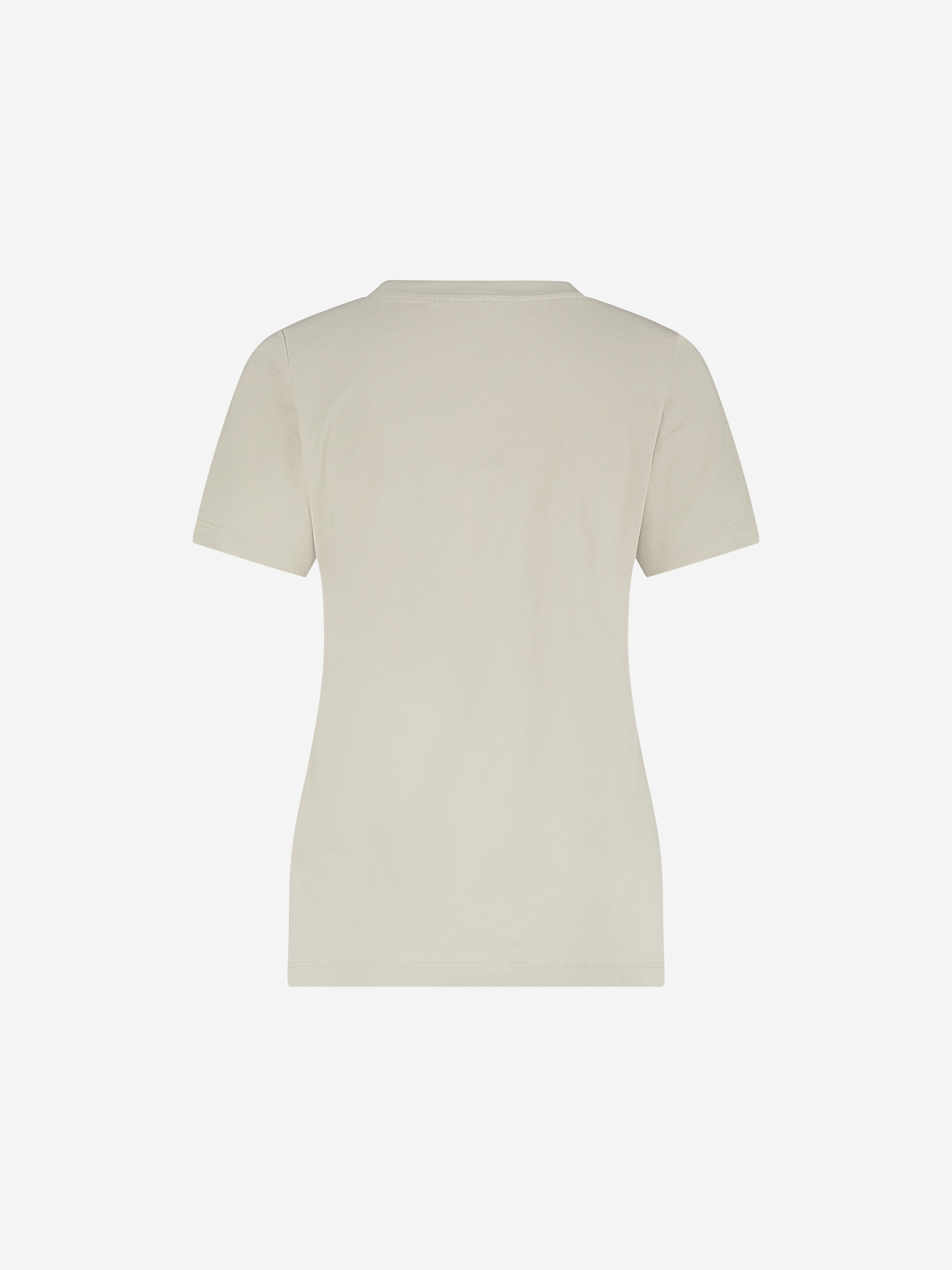 T-shirt met geborduurd logo