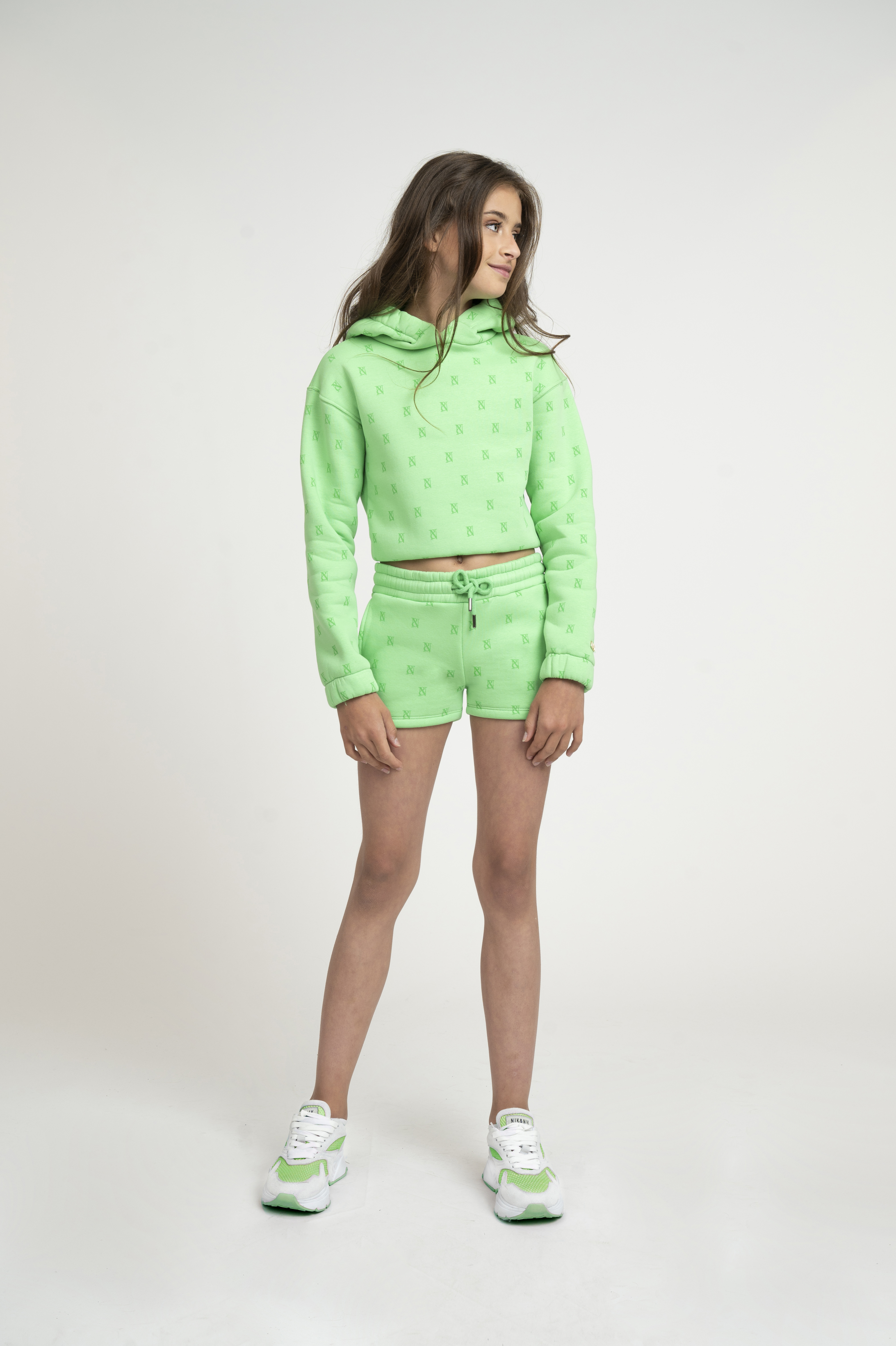 High rise sweatshorts
