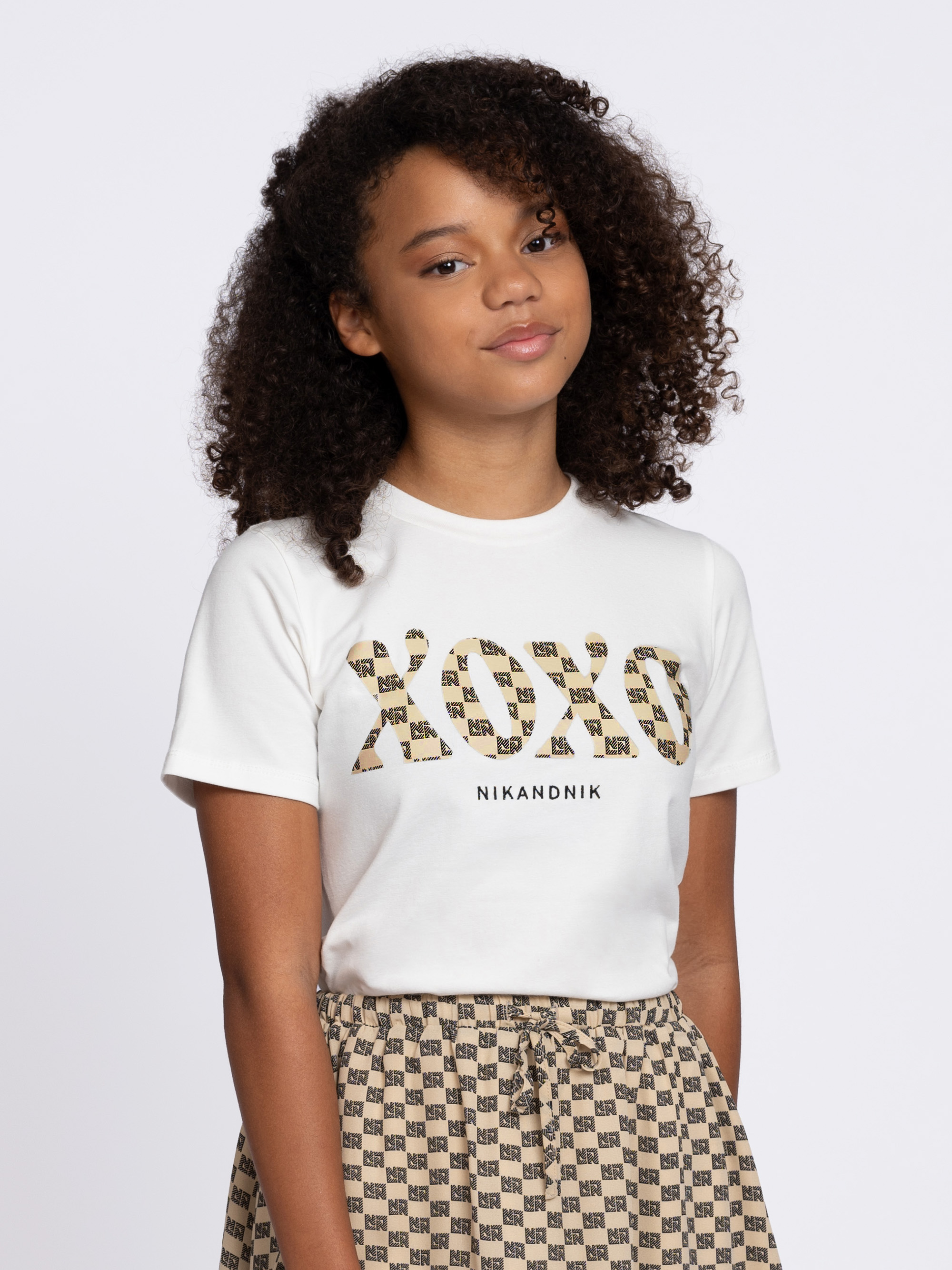 T-shirt with graphic logo print