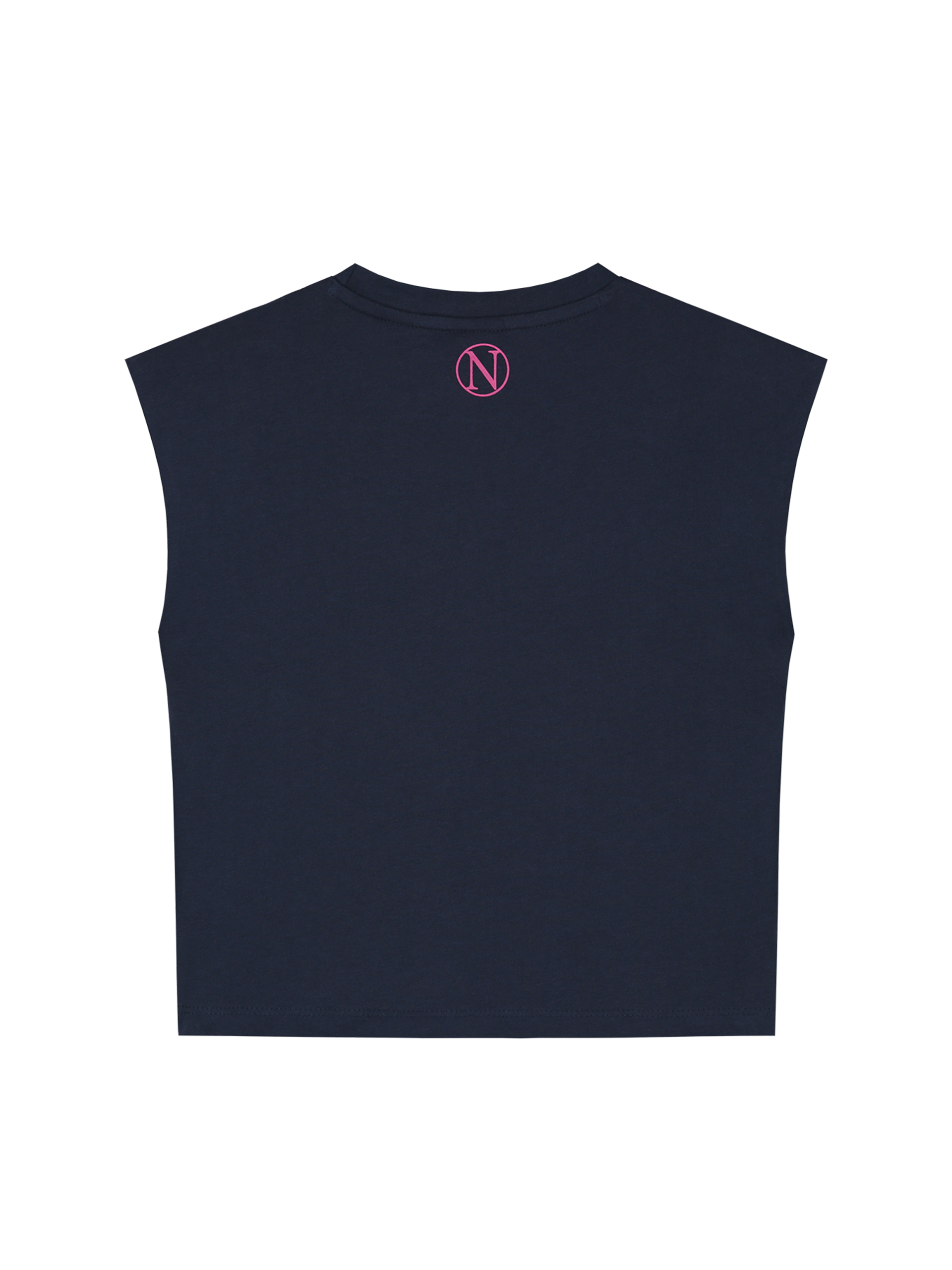  Sleeveless T-shirt with logo 