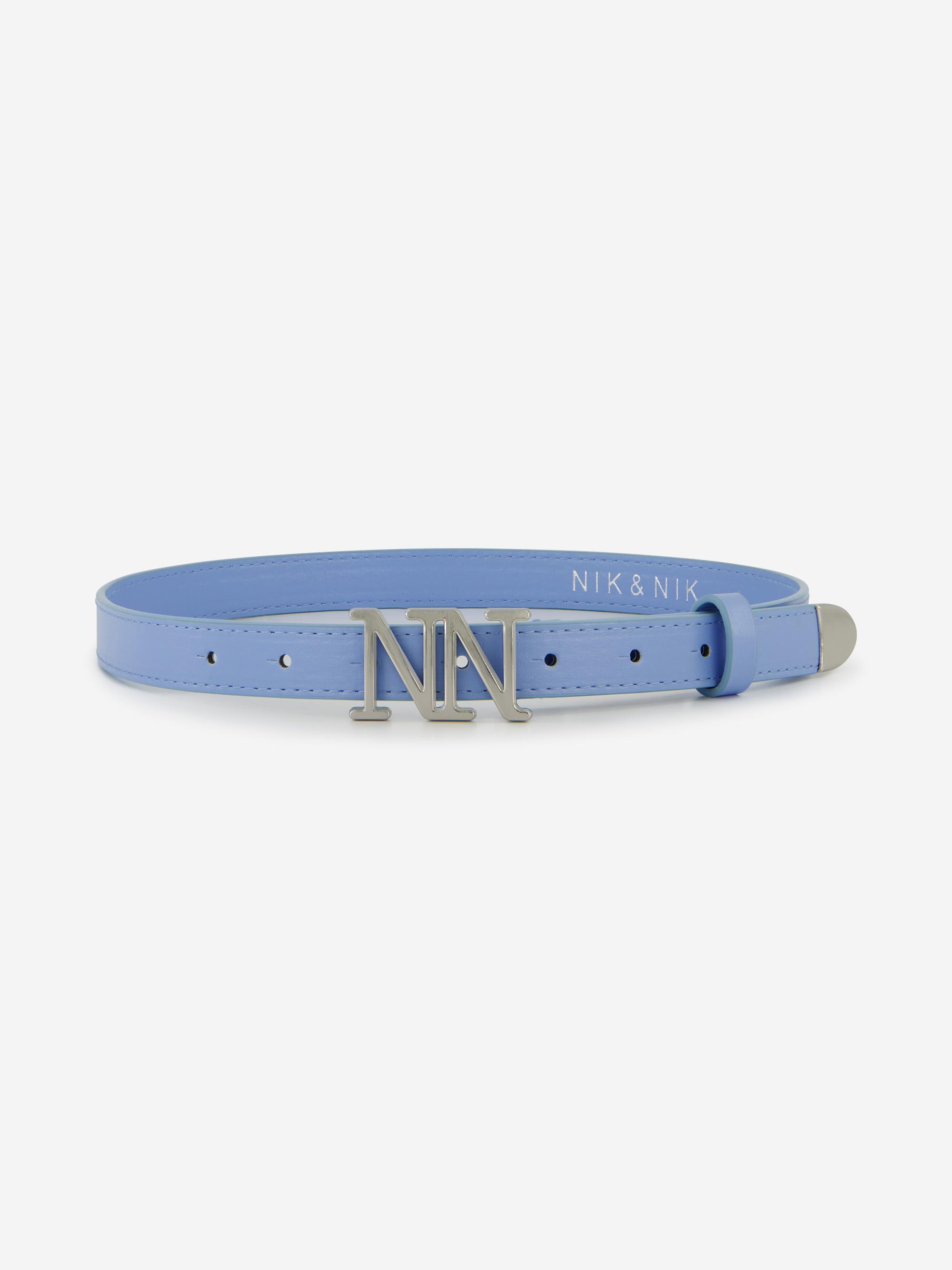 Riem van imitatieleer met N&N gesp