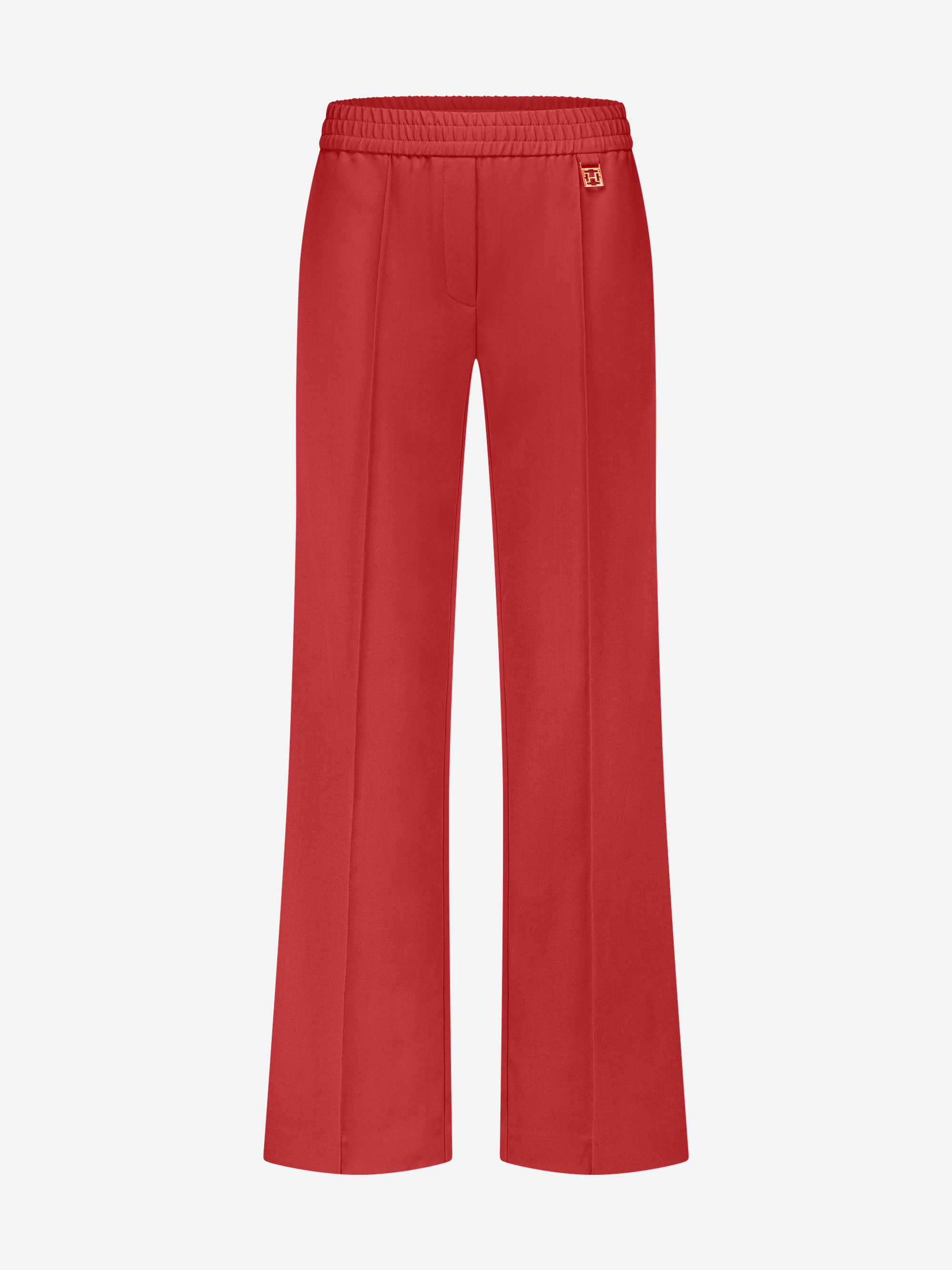 Loose-fitting pants with FH logo and elastic waistband