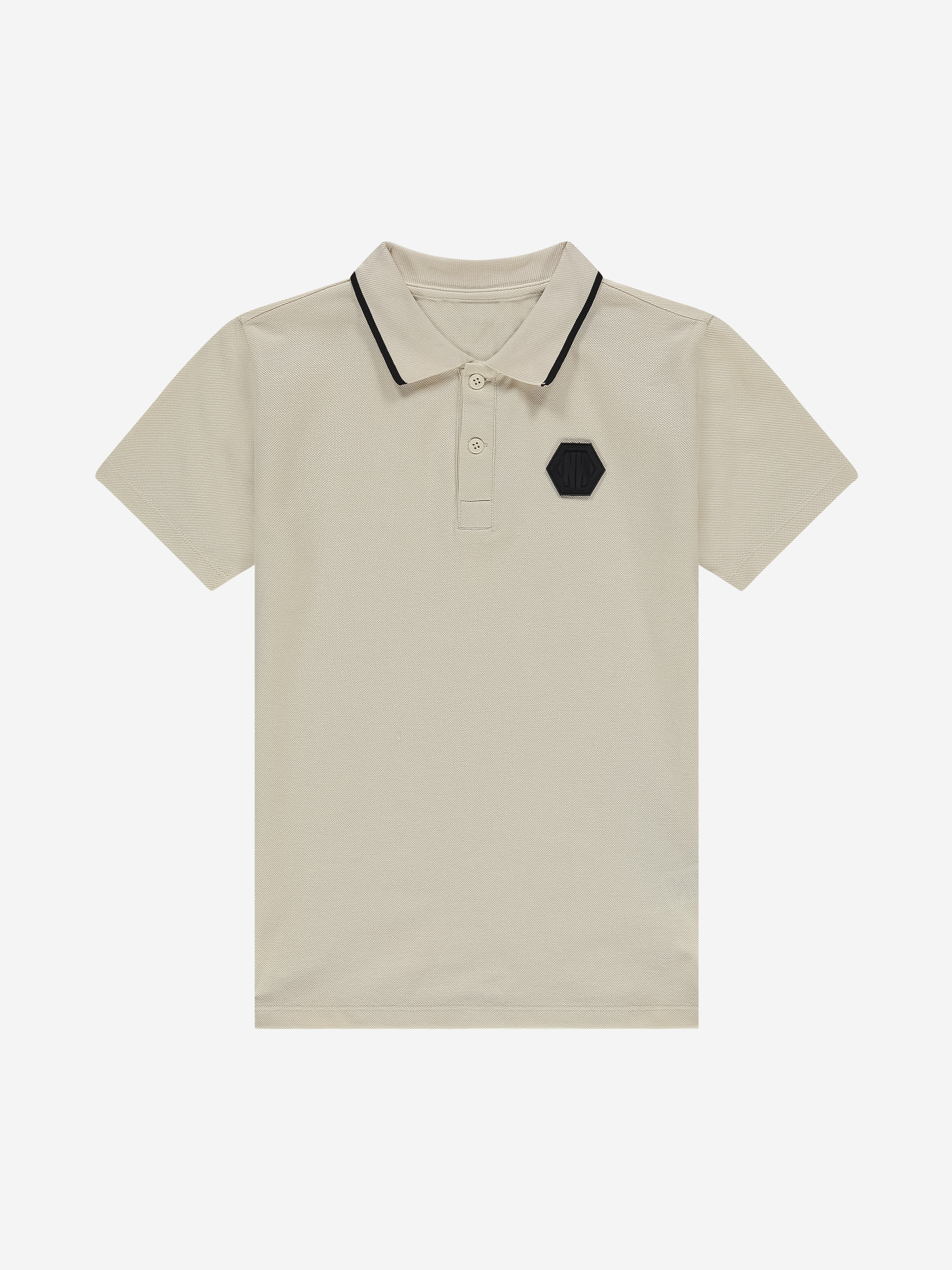 Polo with NIK&NIK logo patch