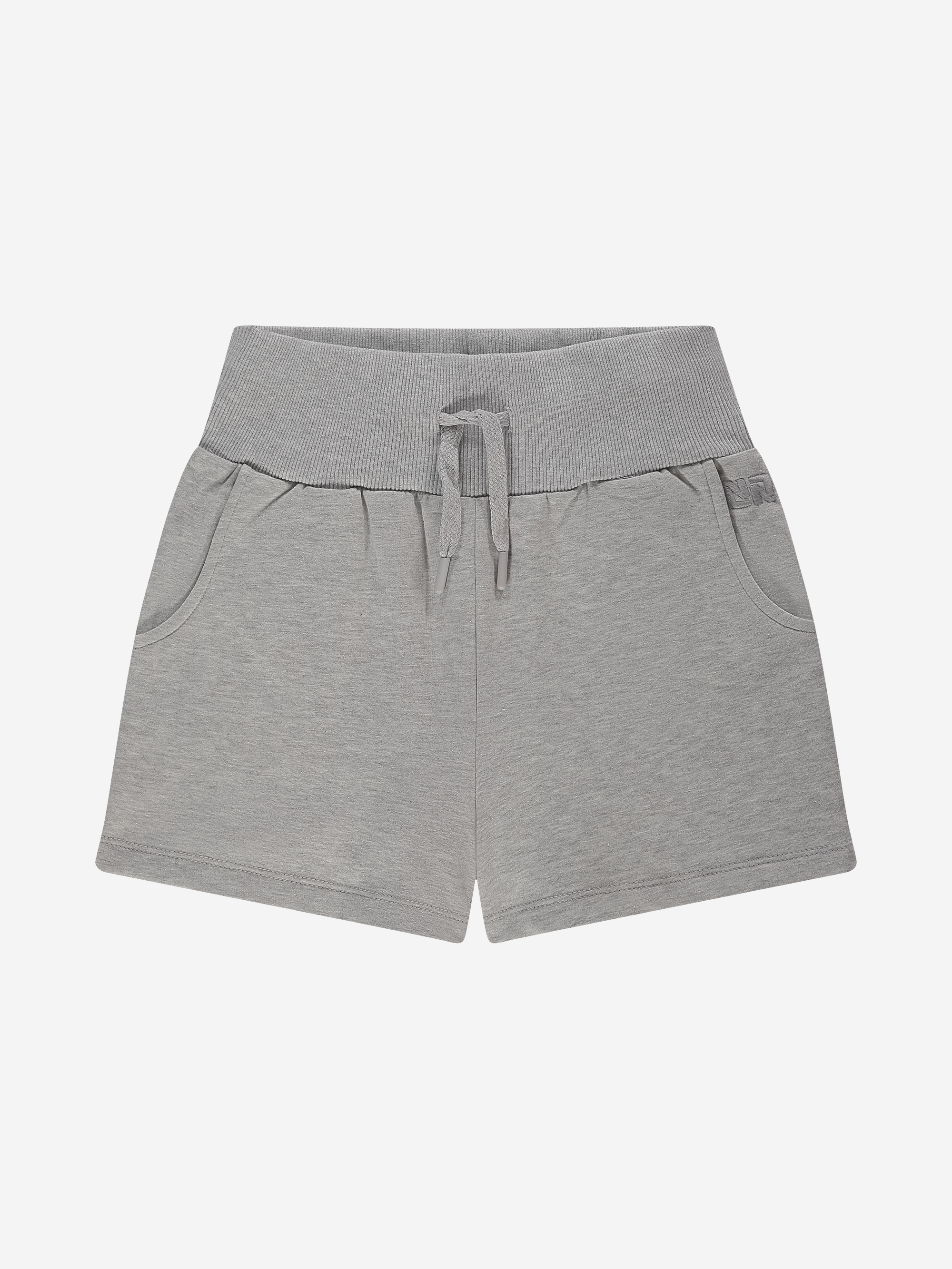Sweatshorts with elastic waistband and drawstring