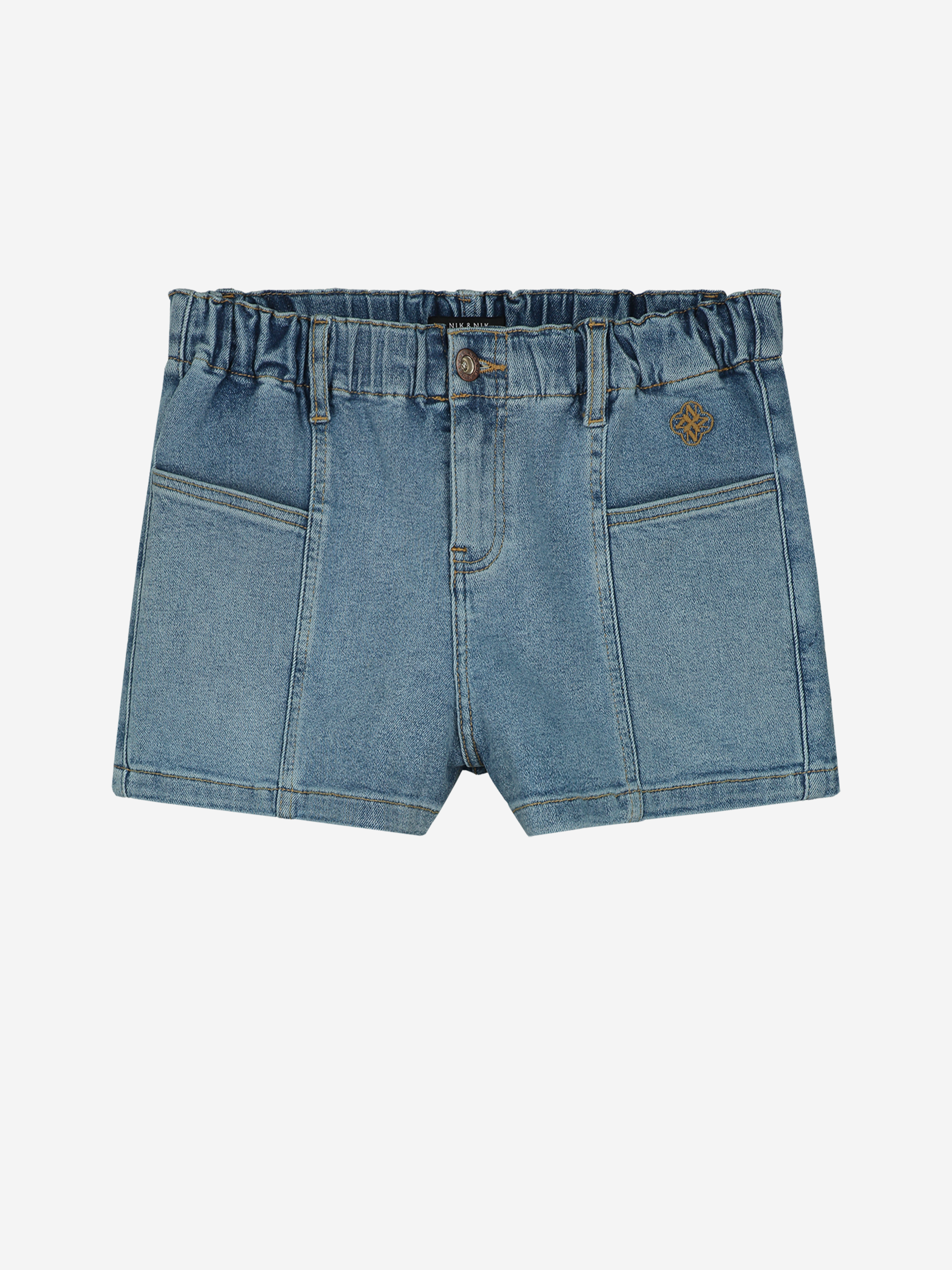 Vintage Blue Korte spijkerbroek 