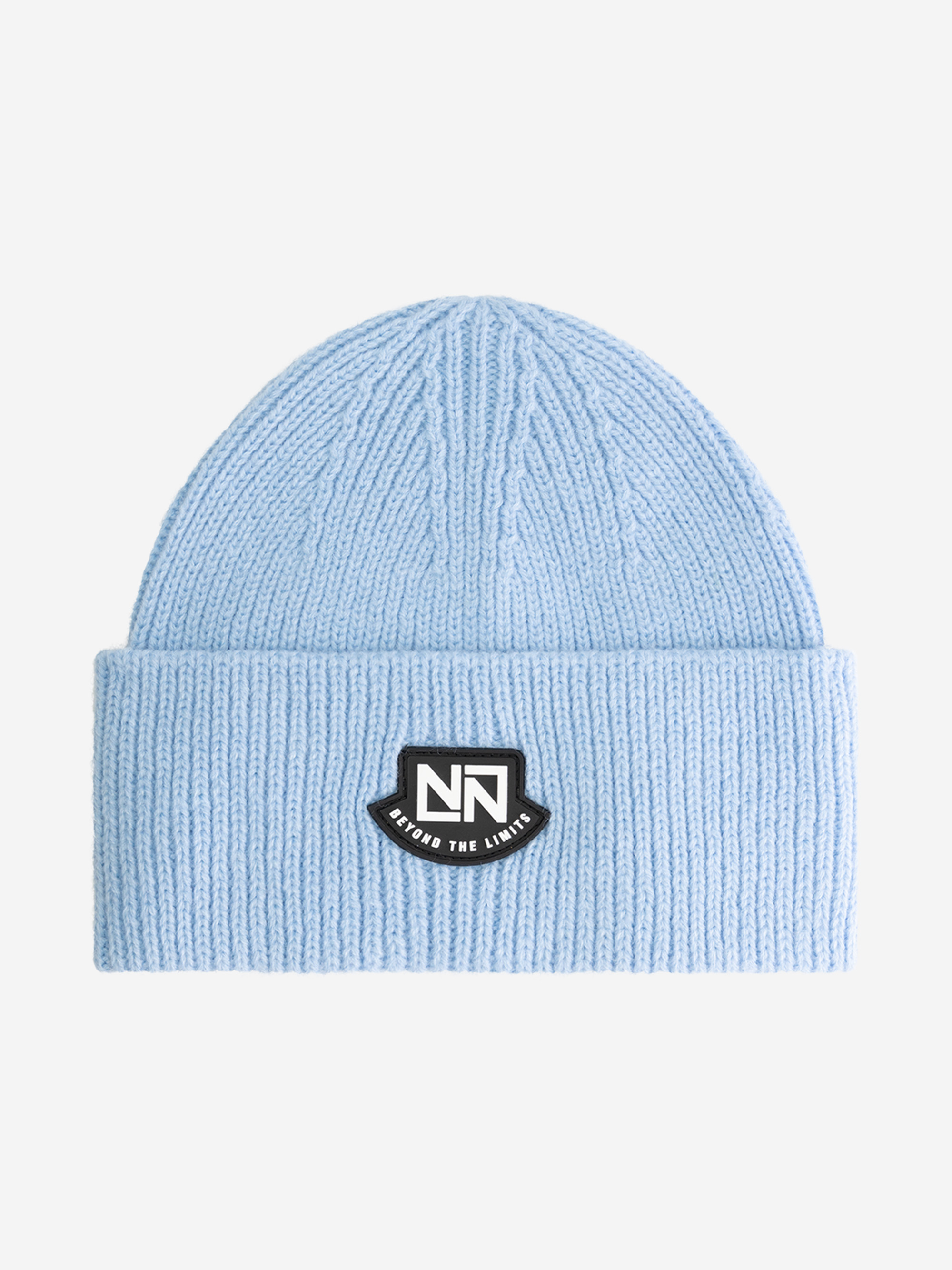 Knitted beanie with NIK&NIK logo patch