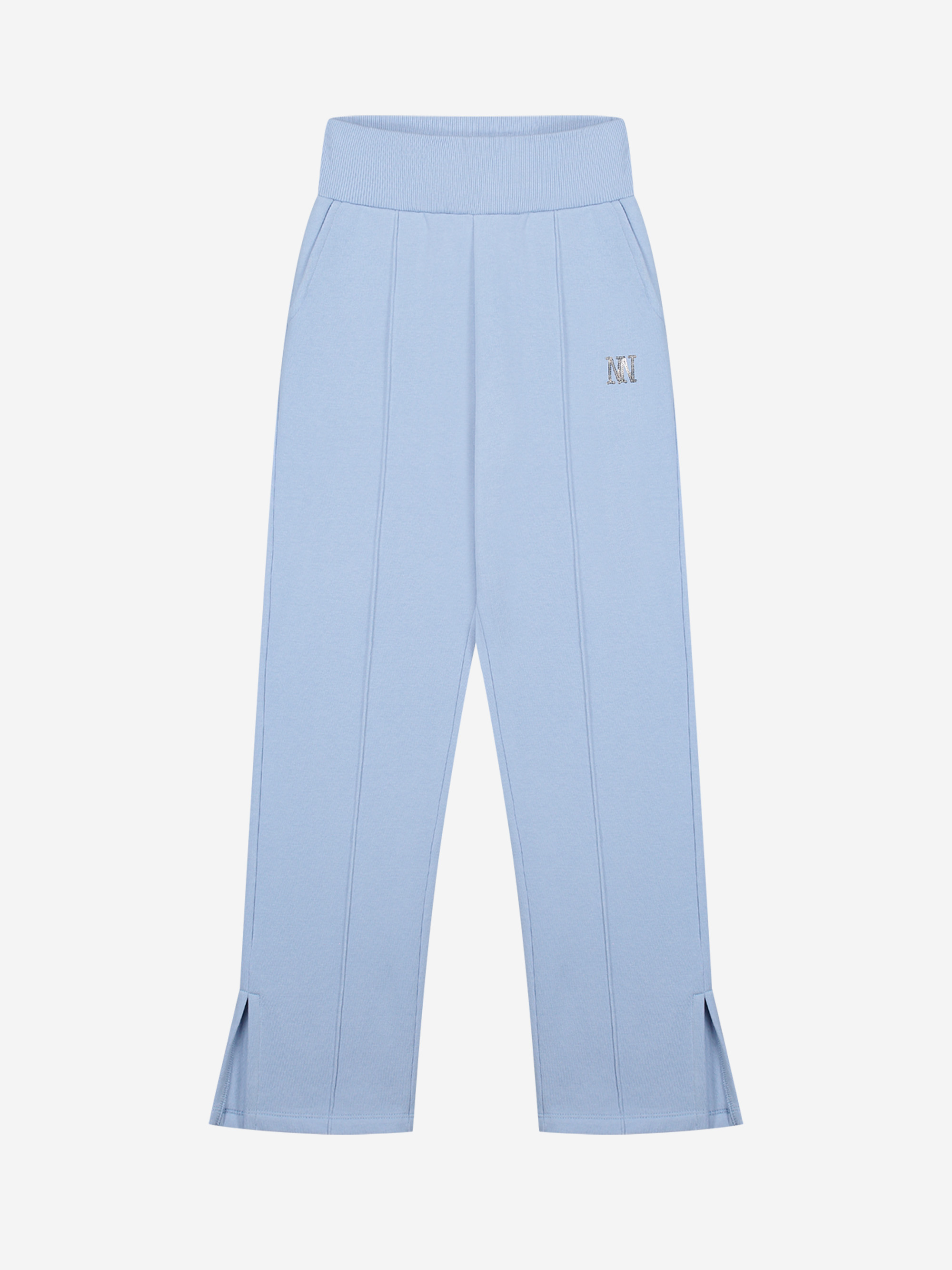 Sweatpants with sequins logo
