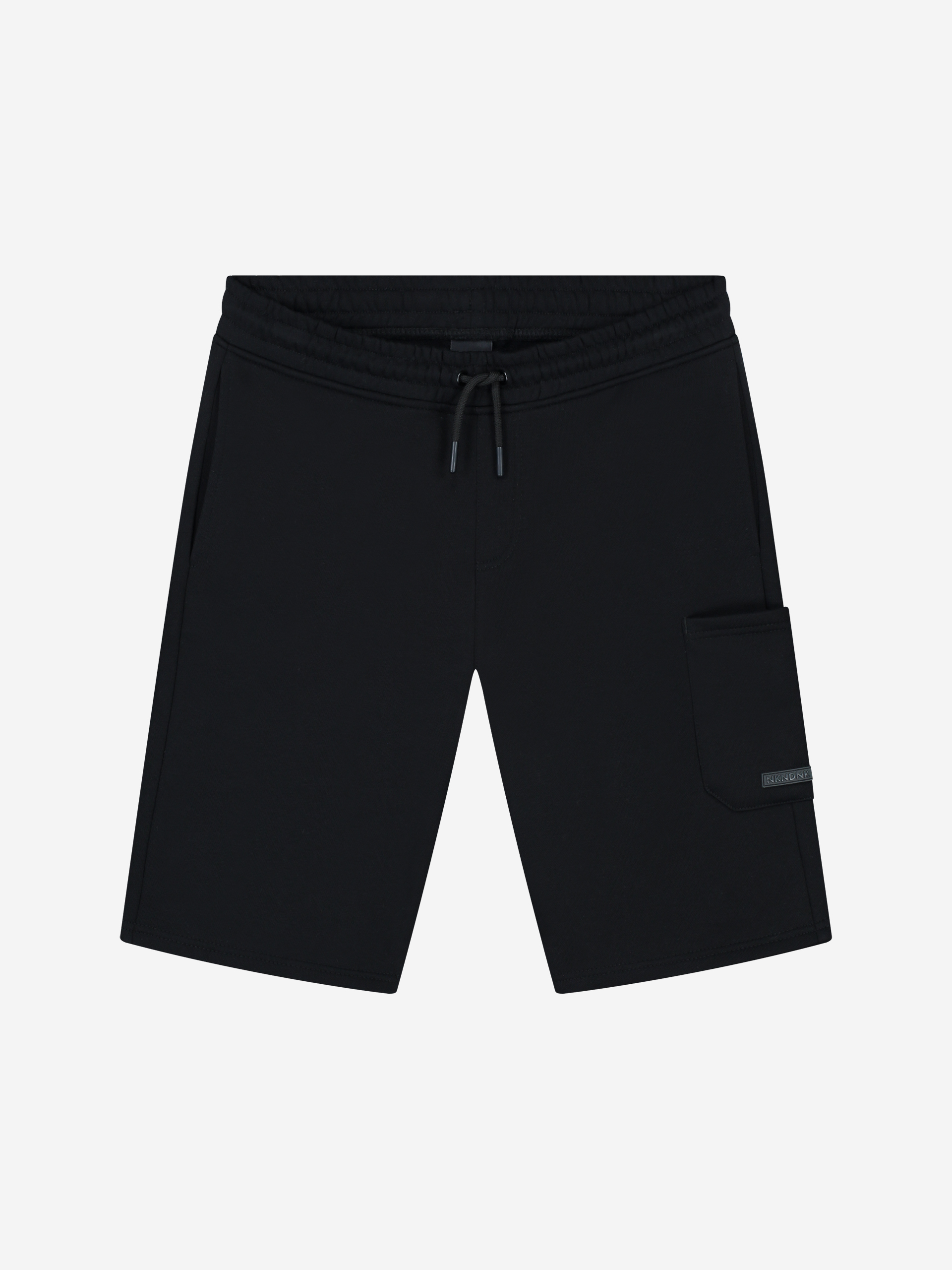 Mid rise shorts with cord