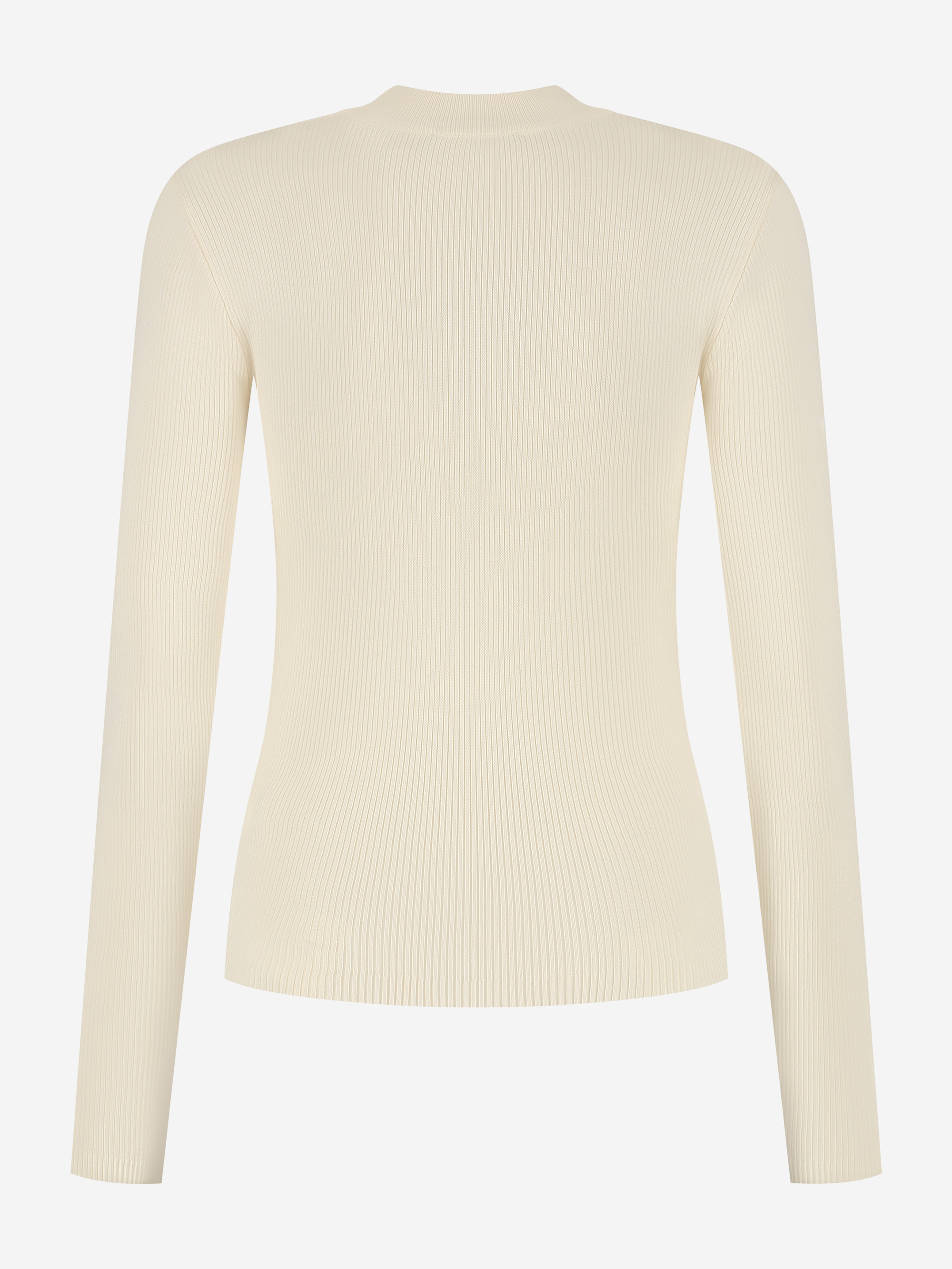 Fitted top with lace detail