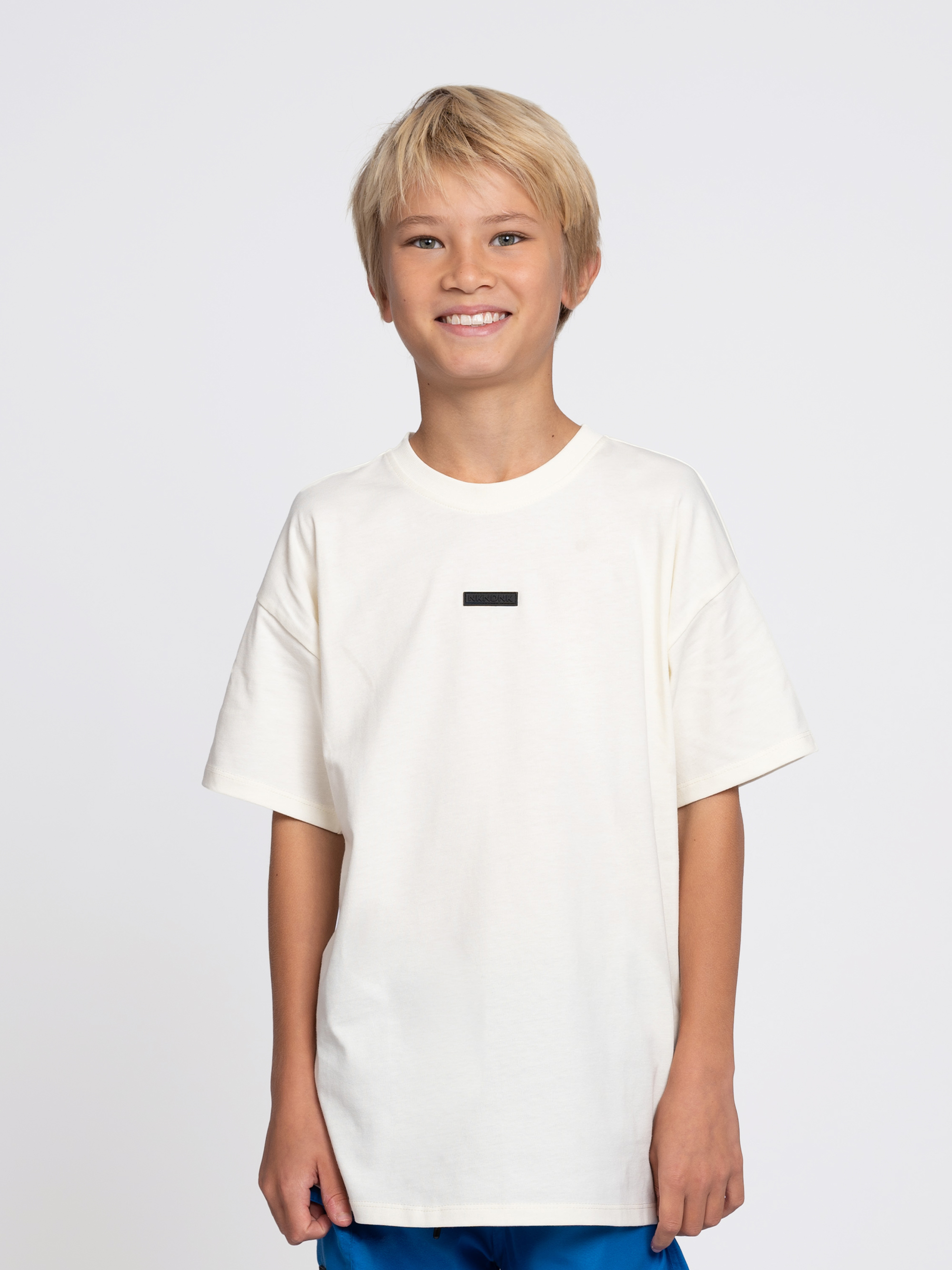 Oversized T-shirt met grafische opdruk op rug