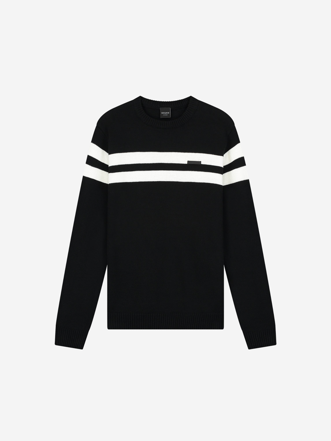 Sweater with stripe detail