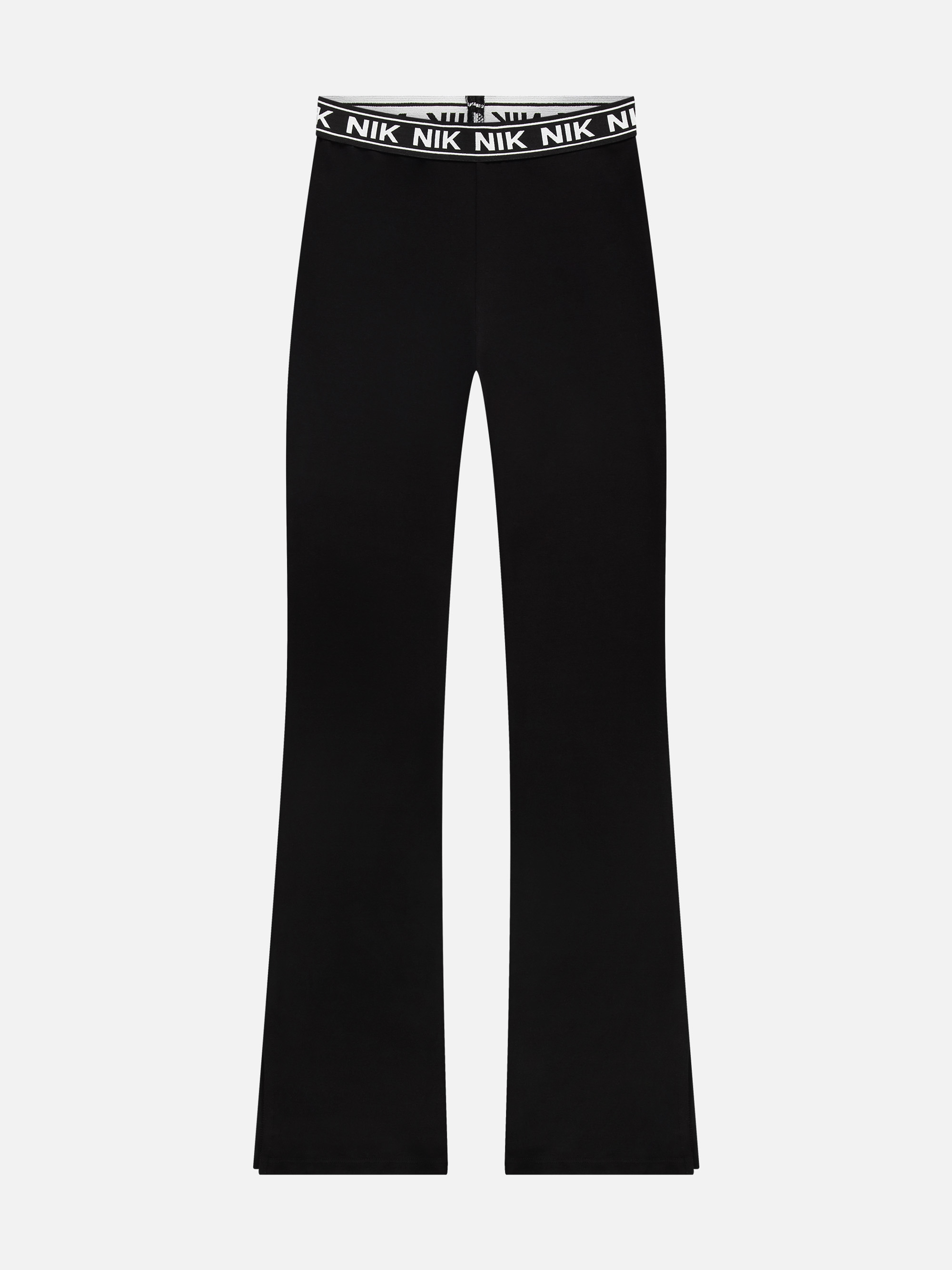 Flared pants with NIK&NIK waistband