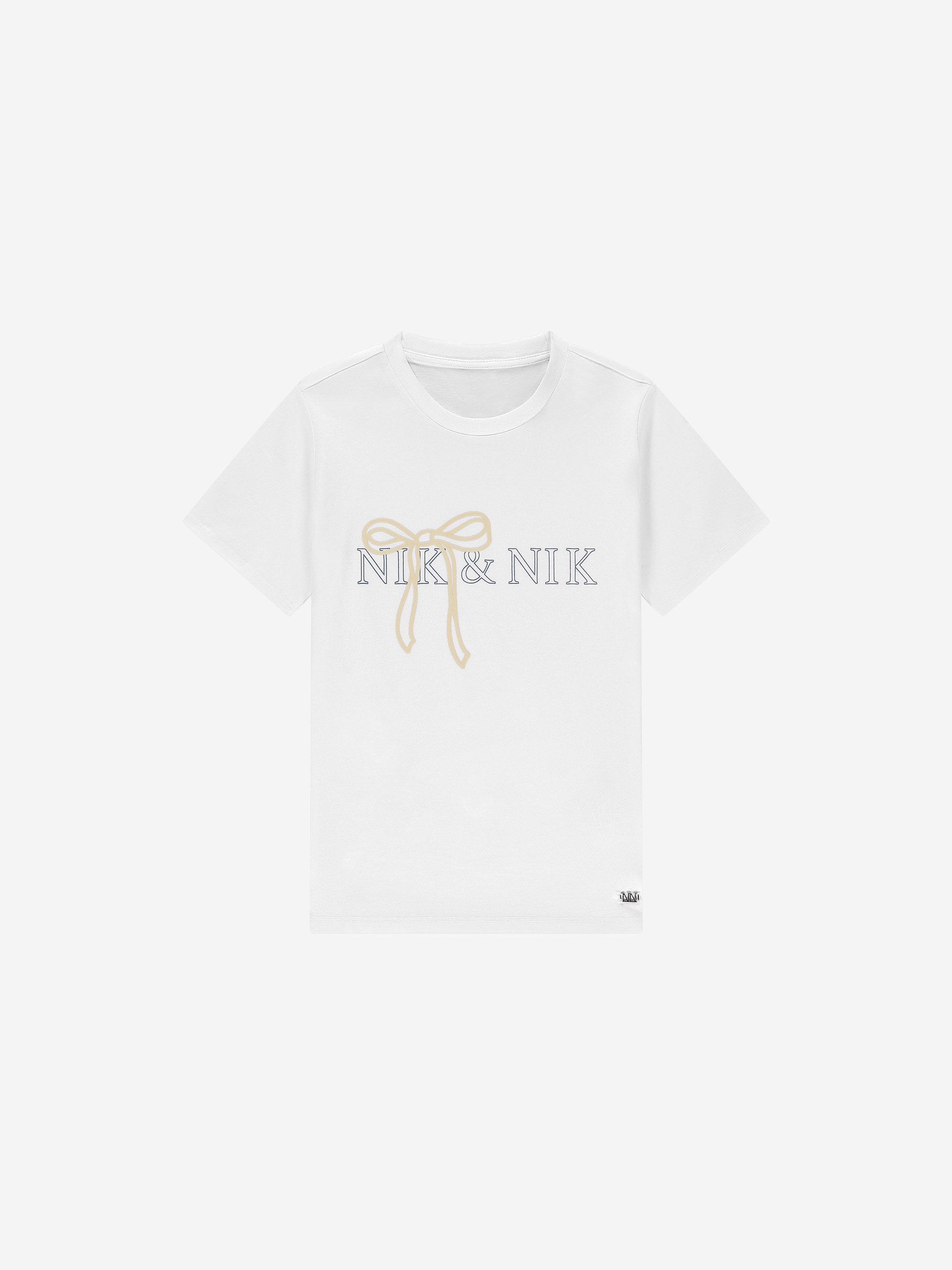 T-shirt met grafische logo opdruk