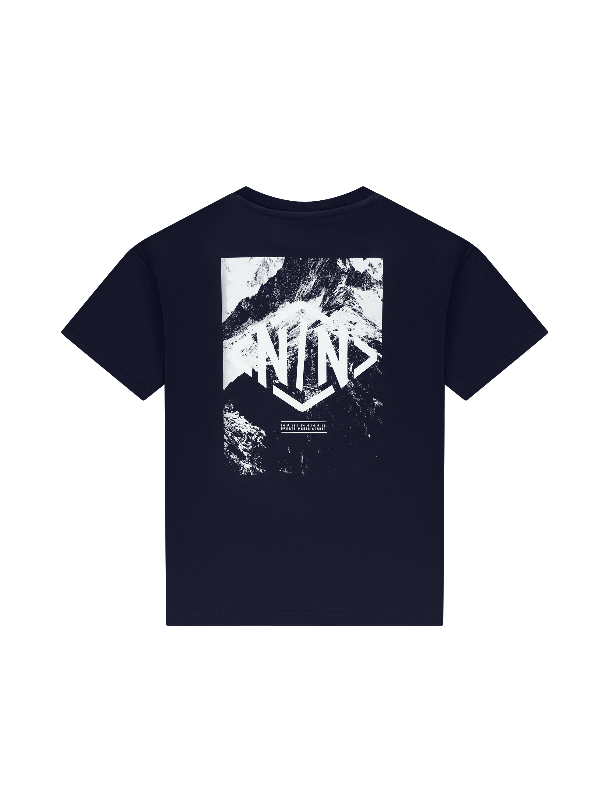 T-shirt met logo en grafische print