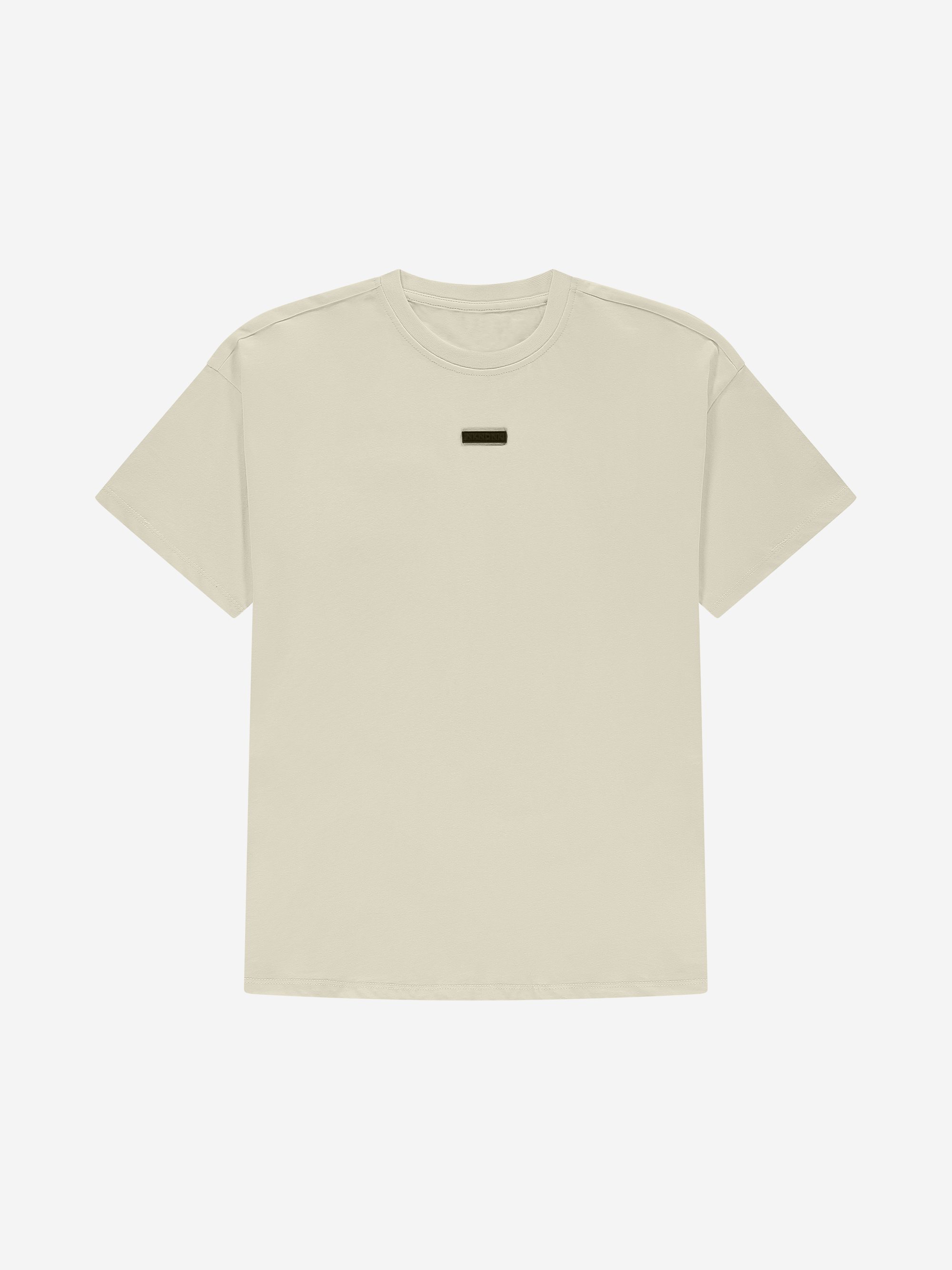 Oversized T-shirt with print on the back